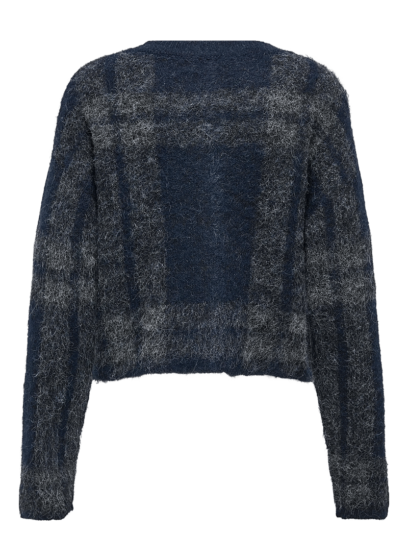 ONLY - ONLBEVERLY LIFE LS BUTTON ONEC CARDI KNT - kardigani - night sky - 2