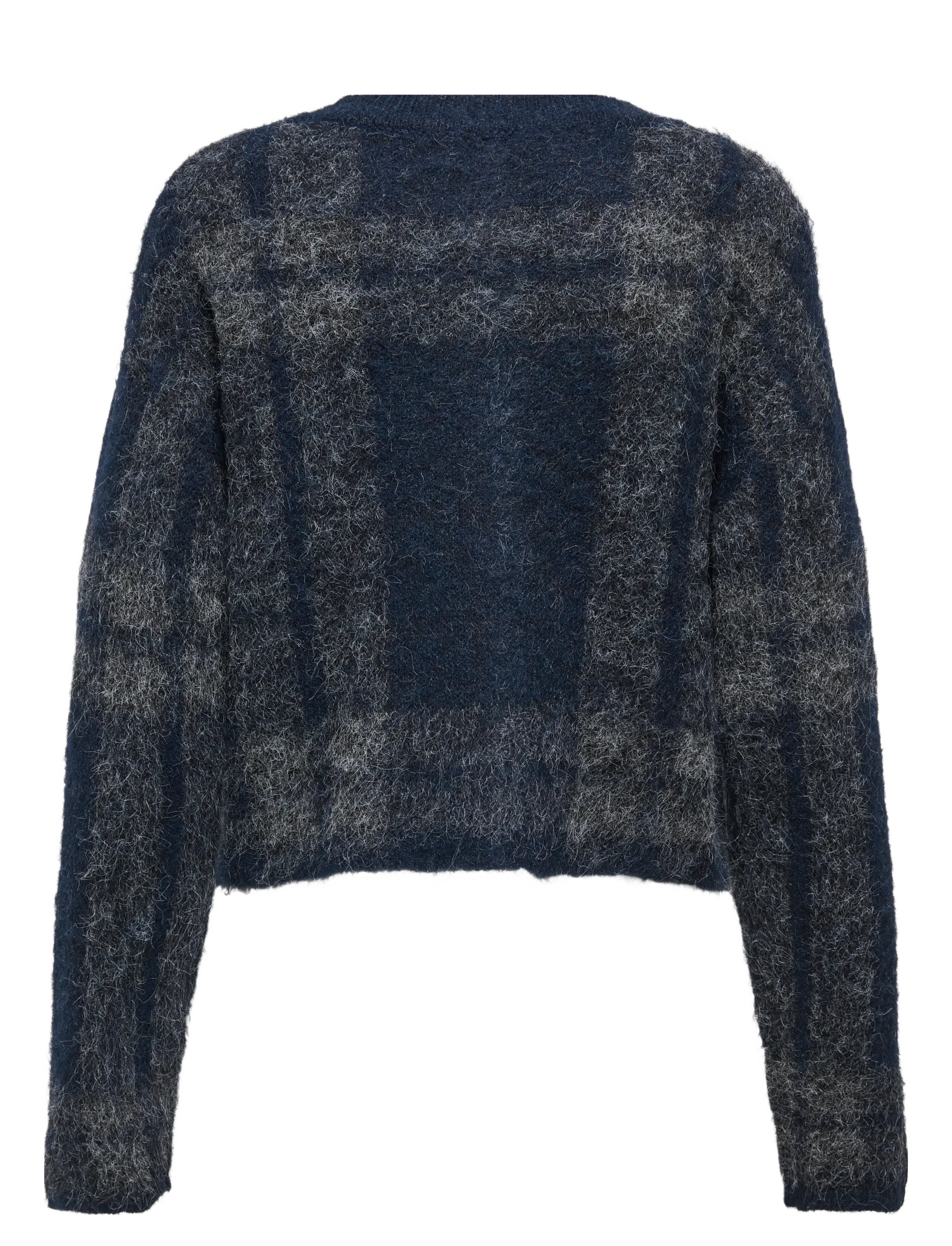 ONLY - ONLBEVERLY LIFE LS BUTTON ONEC CARDI KNT - cardigans - night sky - 2