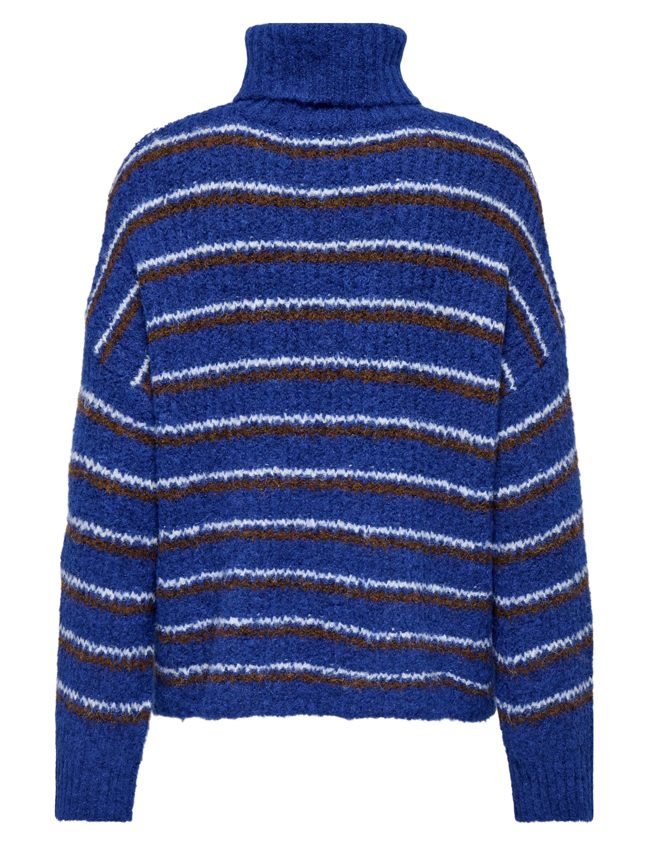 ONLY - ONLMISTY LIFE LS ROLLNECK KNT - pulls à col roulé - surf the web - 1