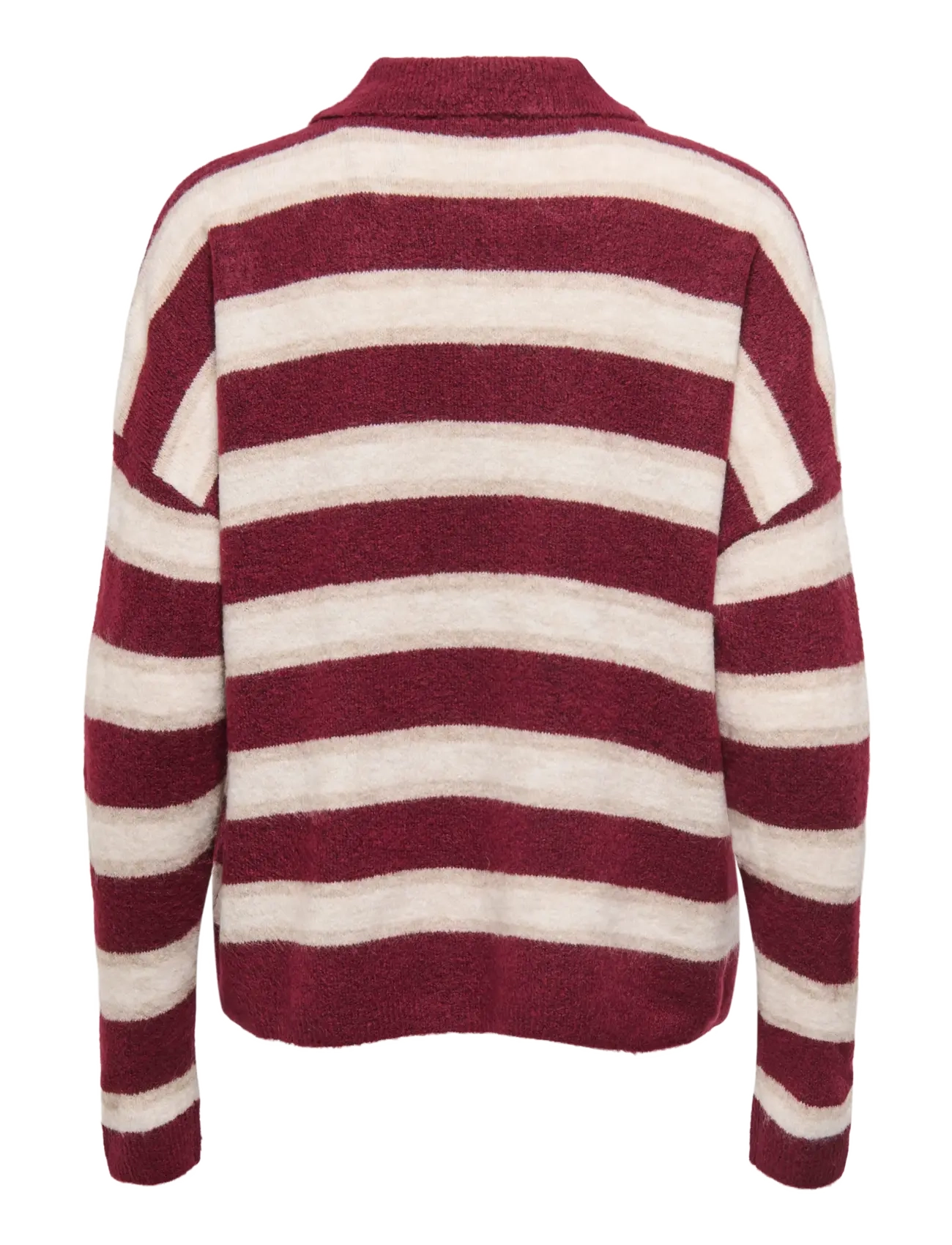 ONLY - ONLTALIO LS POLO NECK BF KNT - sviitrid - cabernet - 2