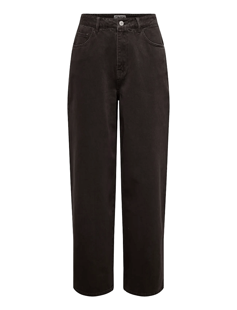 ONLY - ONLSOLLA MW RELAXED COL PANT PNT - seal brown - 0