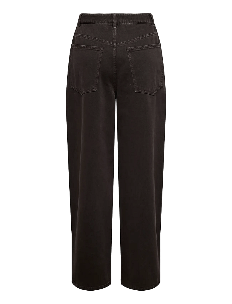 ONLY - ONLSOLLA MW RELAXED COL PANT PNT - seal brown - 1
