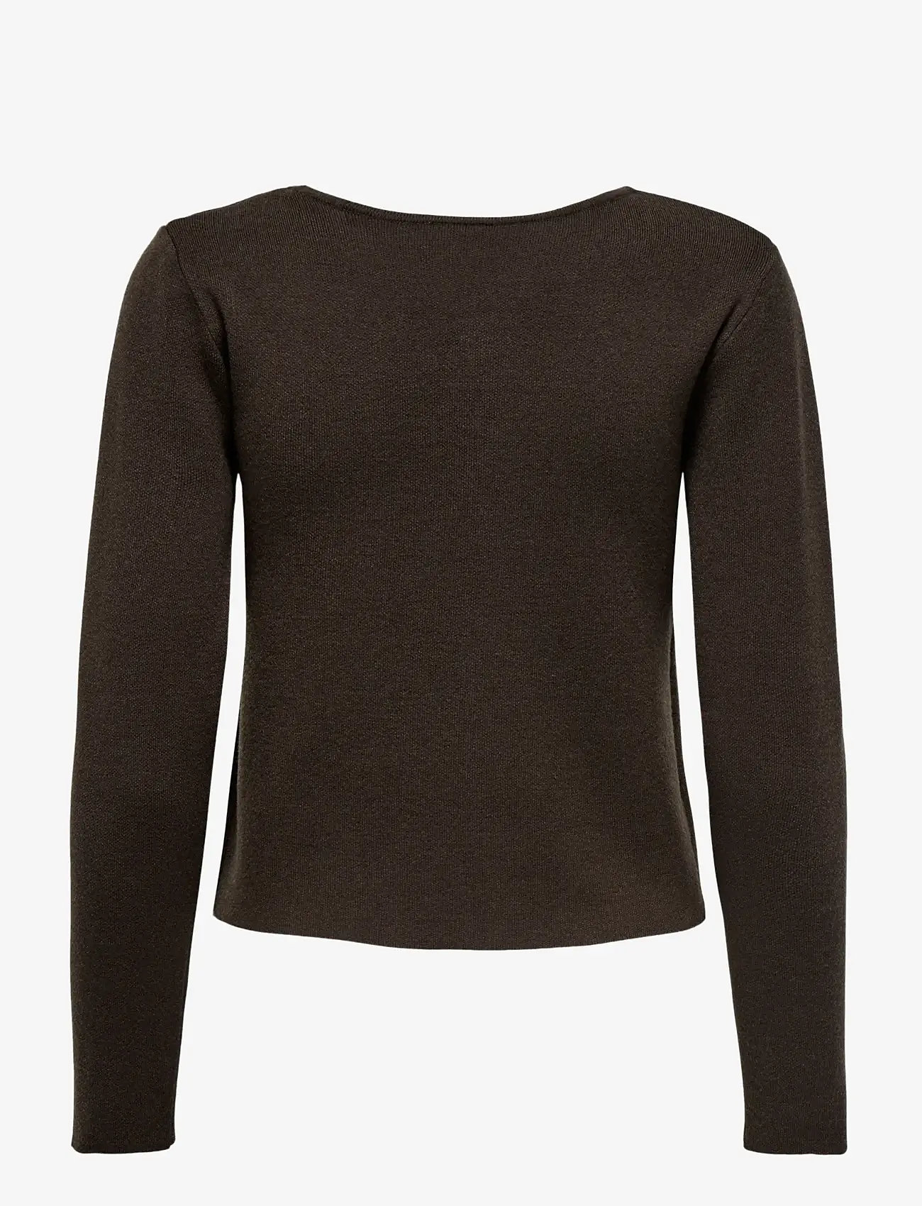 ONLY - ONLSCARLETT LS BUTTON CARDIGAN KNT - kardiganid - chocolate torte - 1