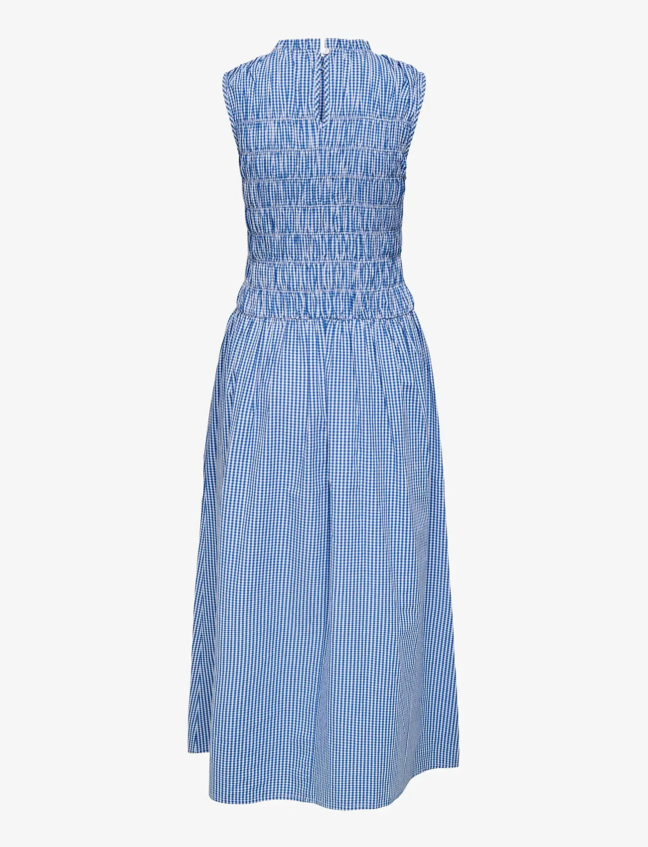 ONLY - ONLTAMARI SMOCK CHECK DRESS WVN - suvekleidid - blue bonnet - 2