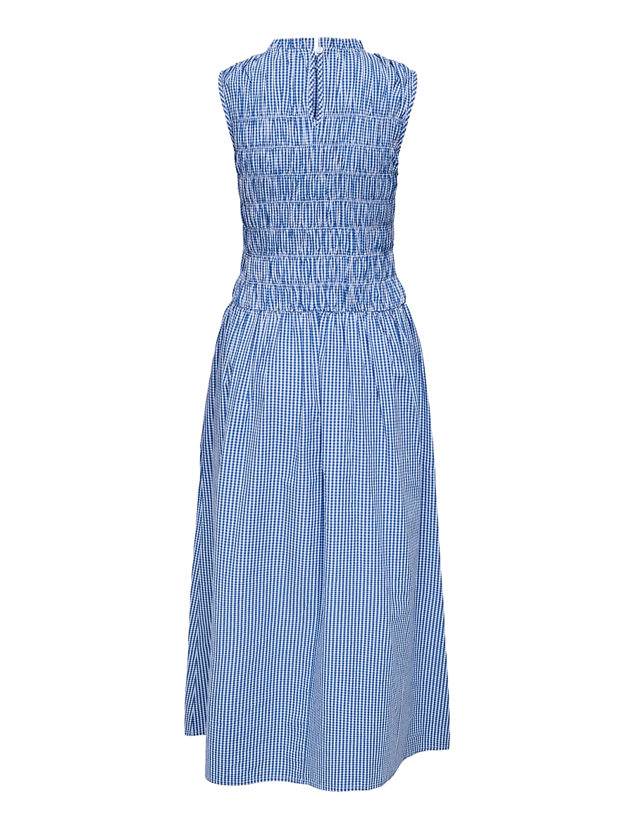 ONLY - ONLTAMARI SMOCK CHECK DRESS WVN - summer dresses - blue bonnet - 2