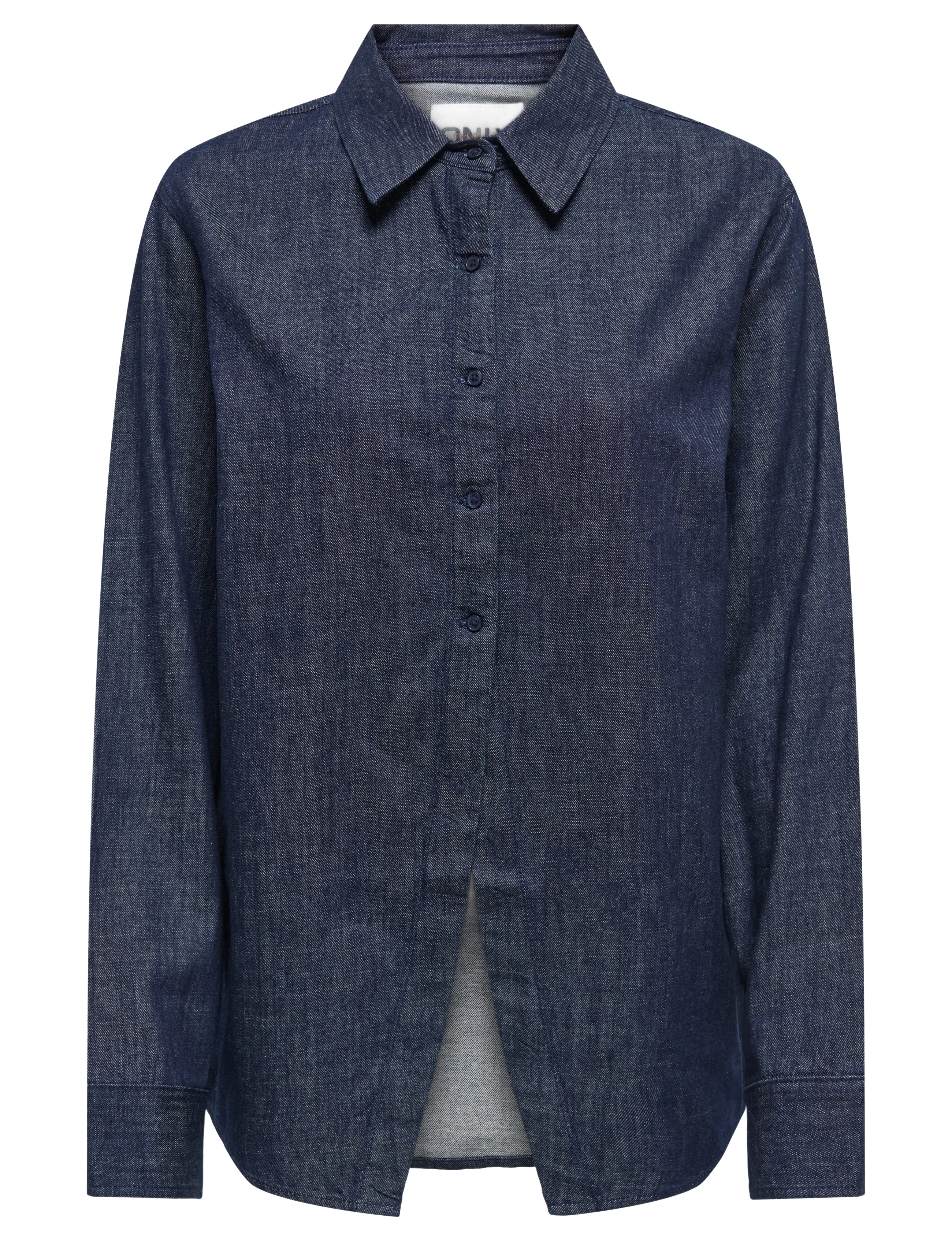 ONLY ONLRUBY LS DNM SHIRT AKM - Tøj - DARK BLUE DENIM / blue