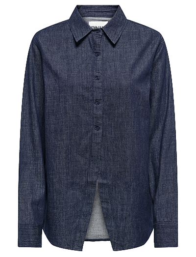 ONLY ONLRUBY LS DNM SHIRT AKM - Langärmlige Hemden - DARK BLUE DENIM / blue