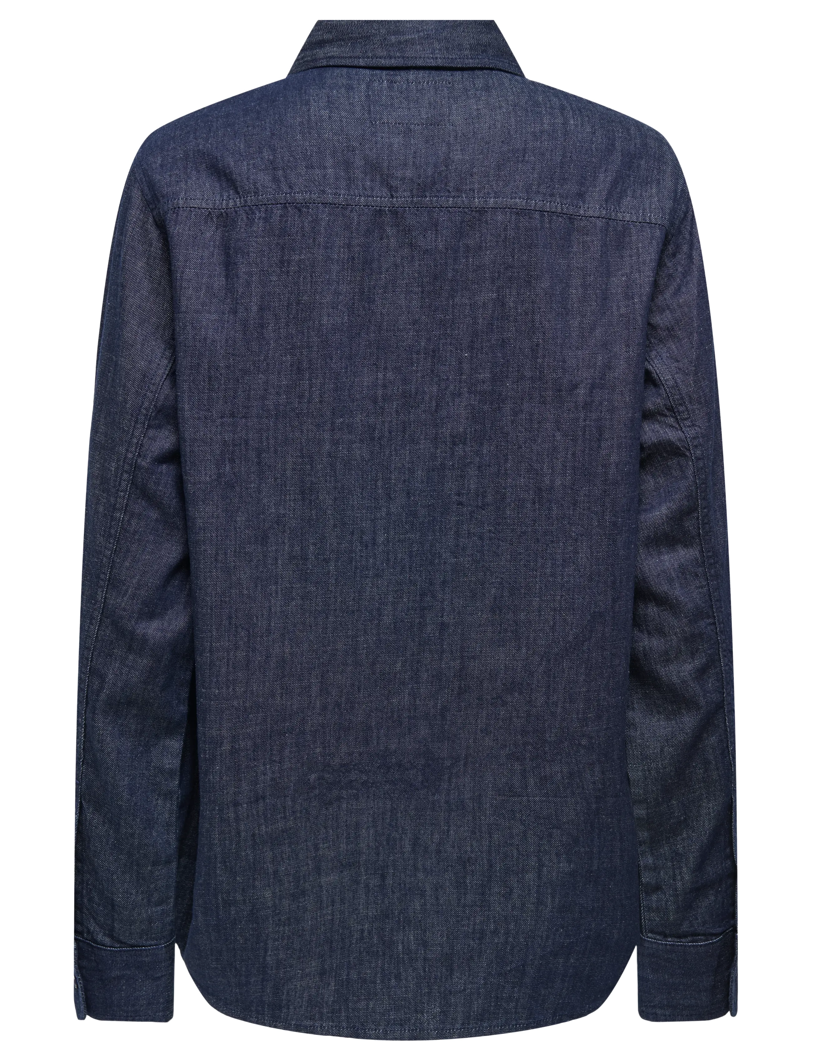 ONLY - ONLRUBY LS DNM SHIRT AKM - farkkupaidat - dark blue denim - 2