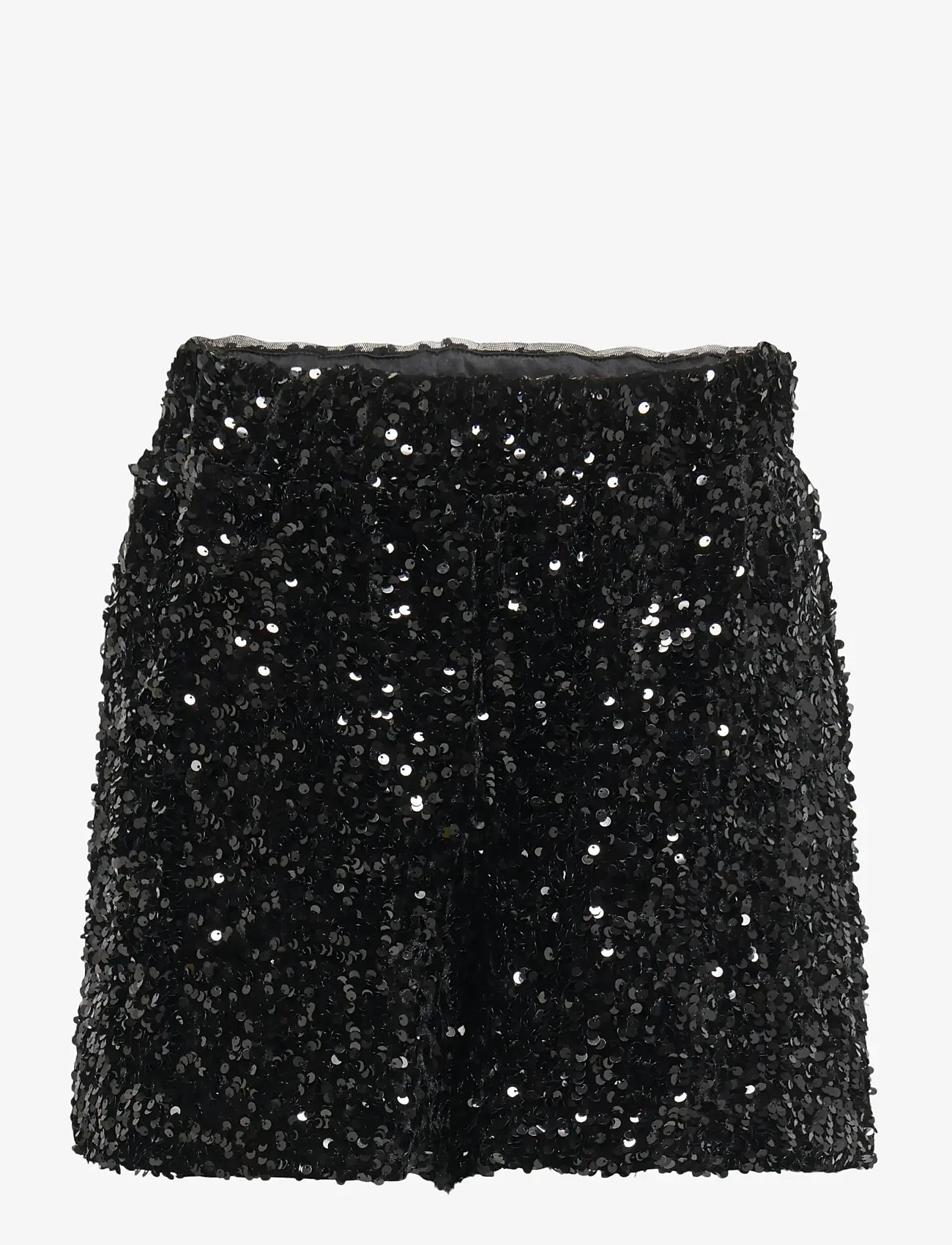 ONLY - ONLCONFIDENCE NEW SEQUINS SHORTS JRS - lühikesed vabaajapüksid - black - 1