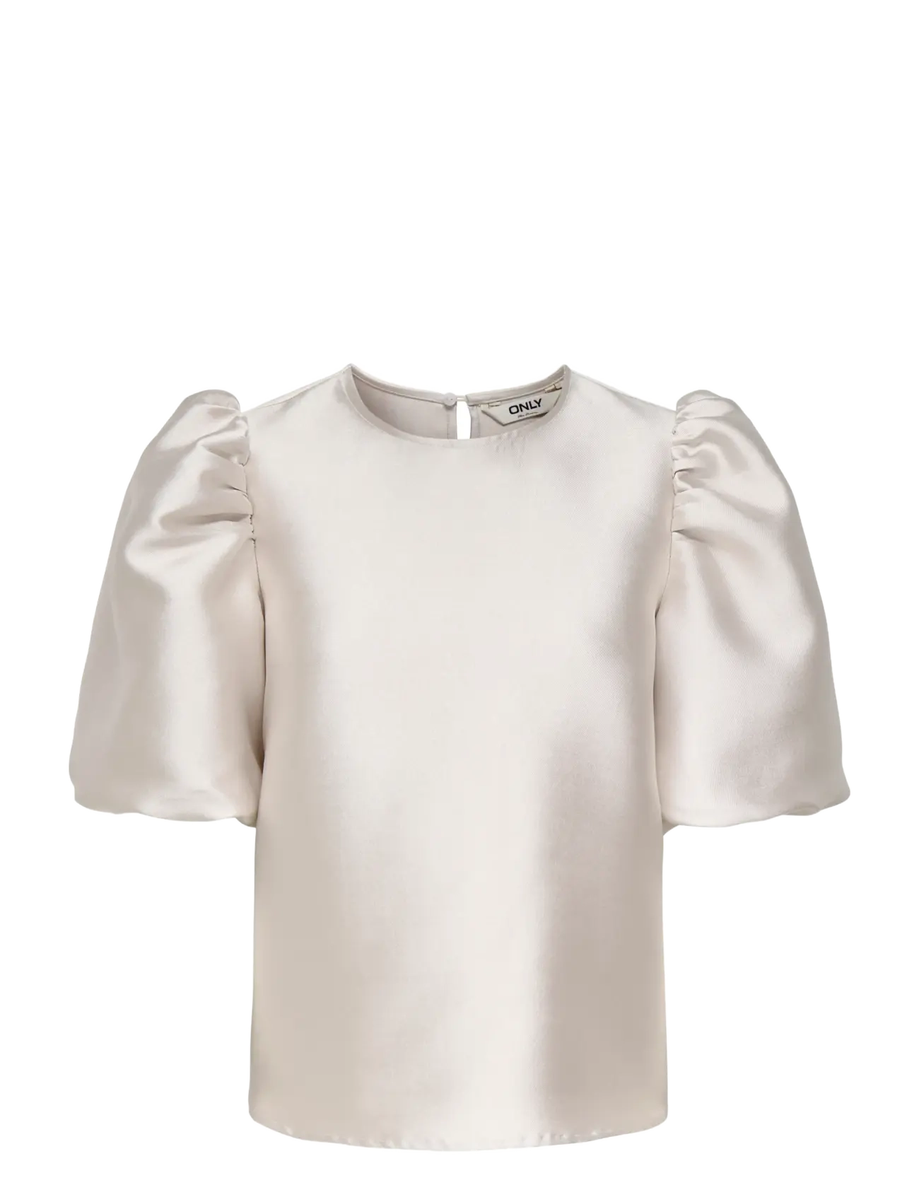 ONLY Onlmanny 2/4 Heavy Satin Oberteil Wvn Cs Cream - S - Damen