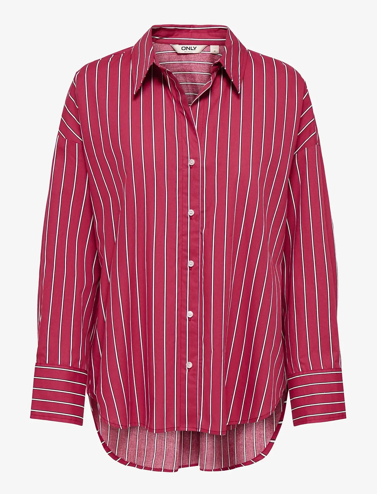 ONLY - ONLOREGON NANO LS SHIRT WVN - langärmlige hemden - deep claret - 1