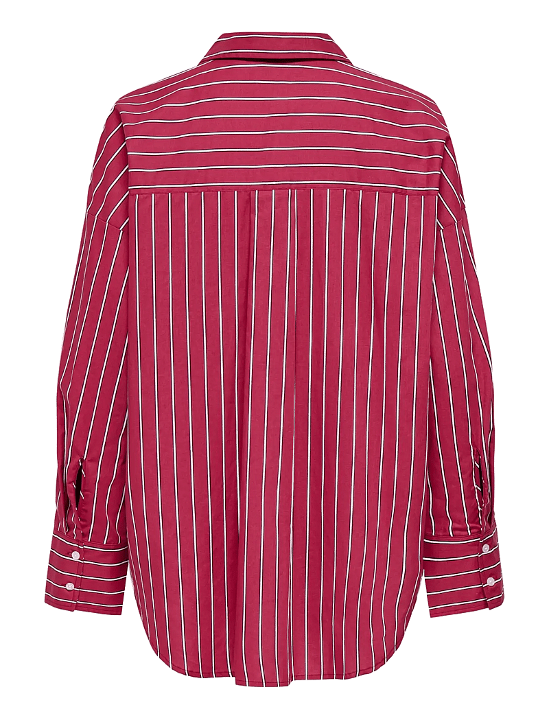ONLY - ONLOREGON NANO LS SHIRT WVN - langärmlige hemden - deep claret - 2