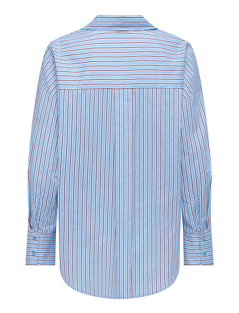 ONLY - ONLOREGON NANO LS SHIRT WVN - long-sleeved shirts - vista blue - 1