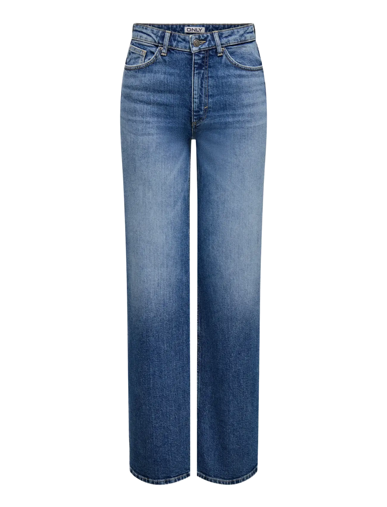 ONLY ONLJUICY HW WIDE LEG DOT330 DNM NOOS - Loungewear - DARK BLUE DENIM / blue