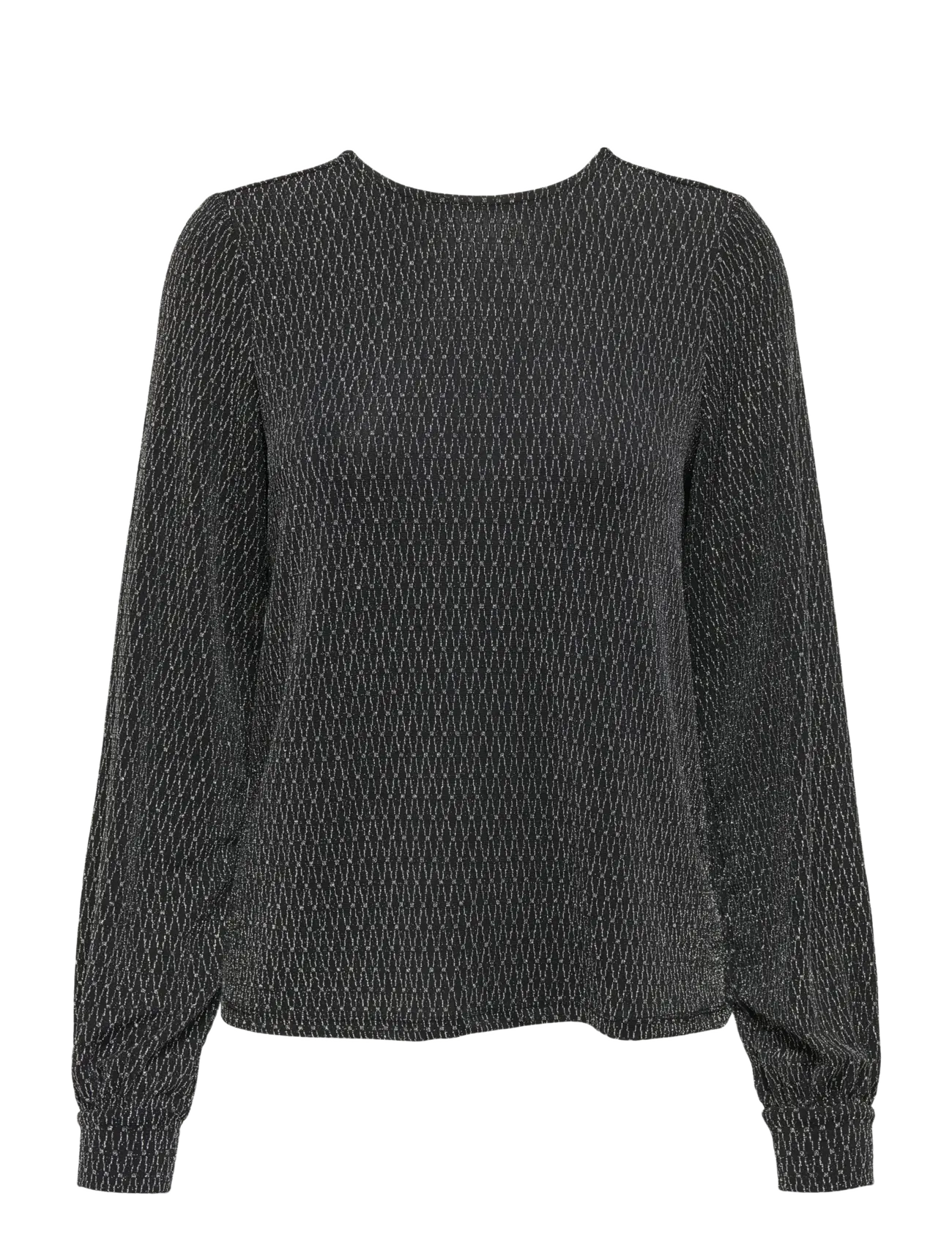 ONLY Onlcarol L/S Glitter Bow Oberteil Box Jrs Schwarz - XS - Damen