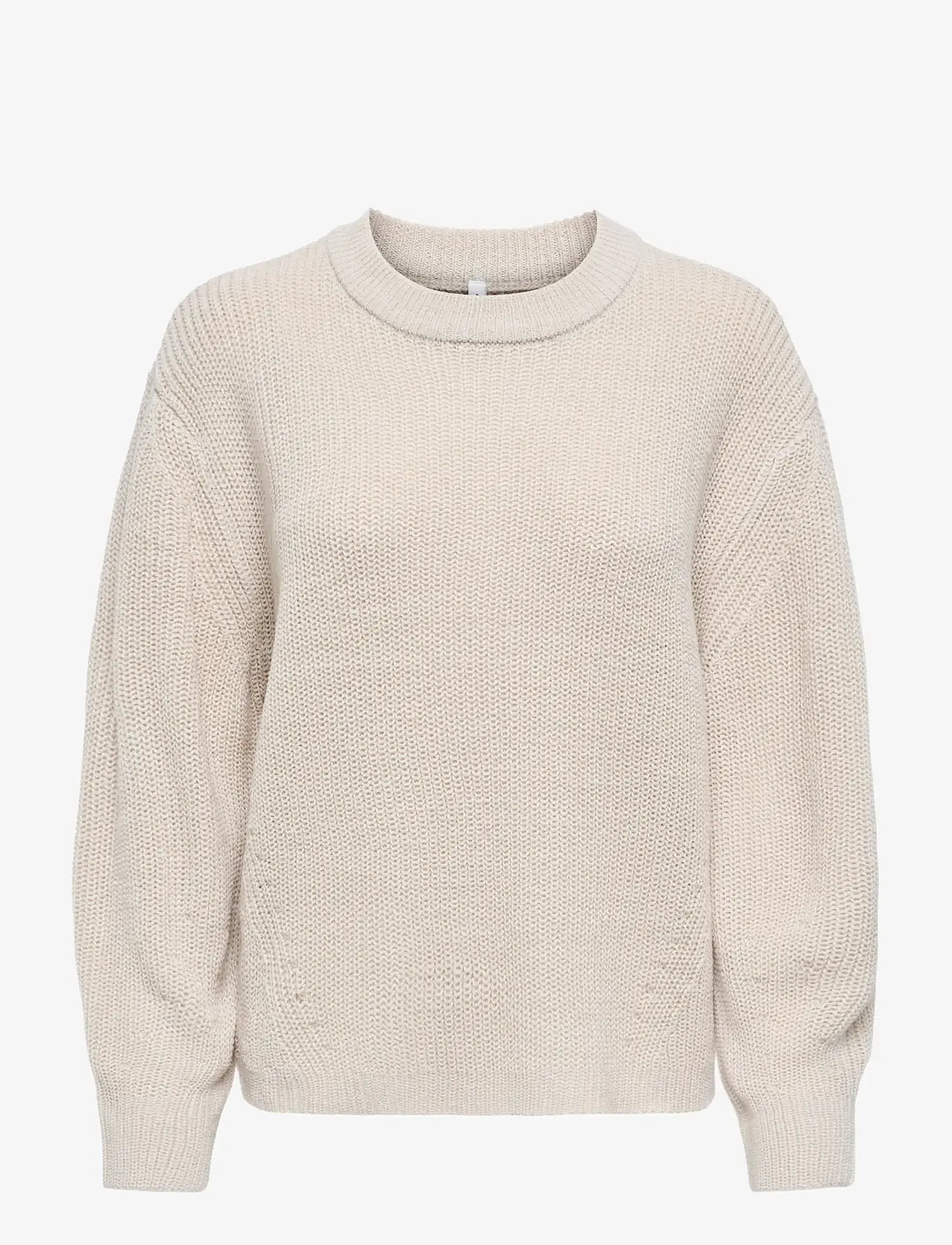 ONLY - ONLMILOUZ LS RIB PULLOVER KNT NOOS - sviitrid - moonbeam - 1