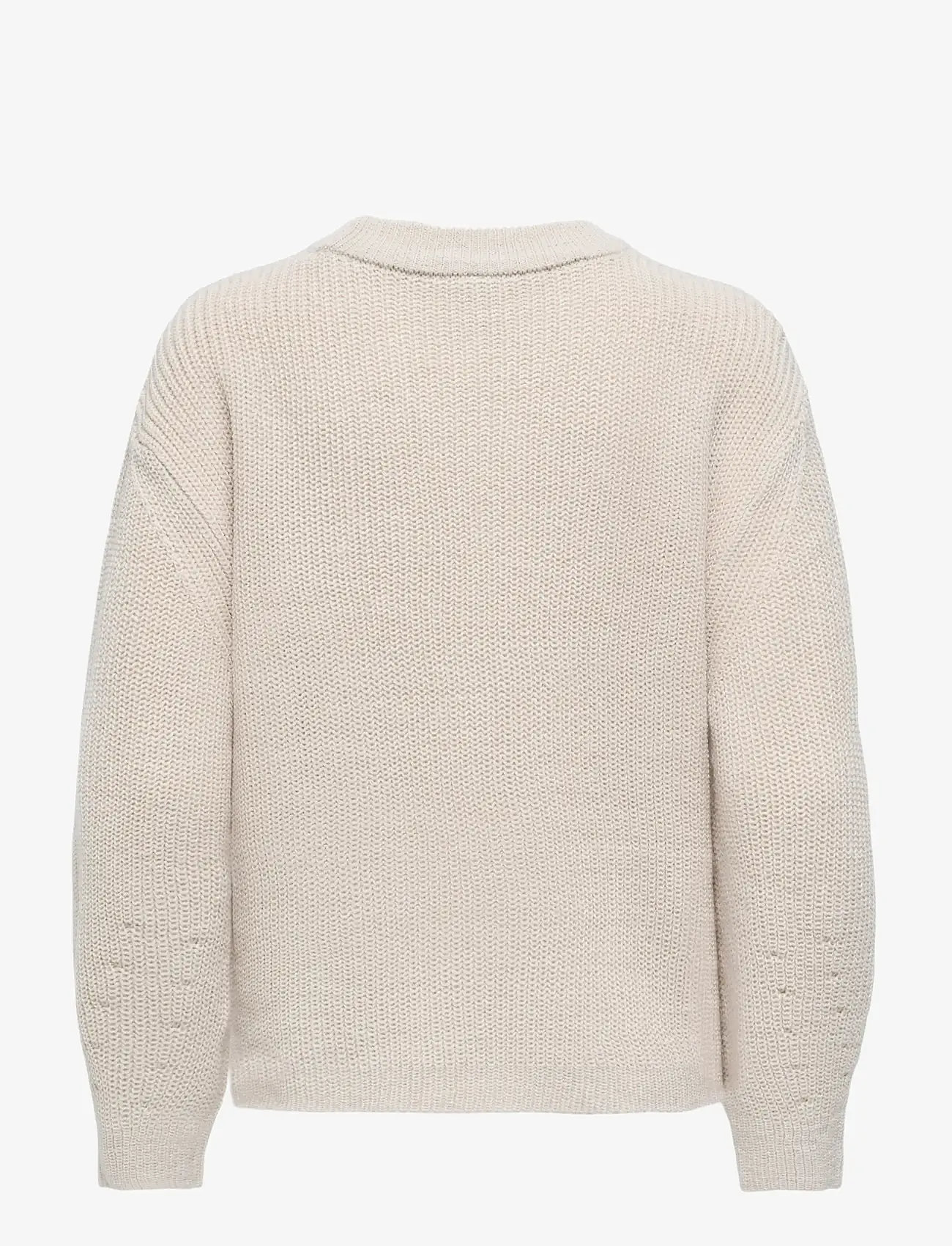 ONLY - ONLMILOUZ LS RIB PULLOVER KNT NOOS - sviitrid - moonbeam - 2