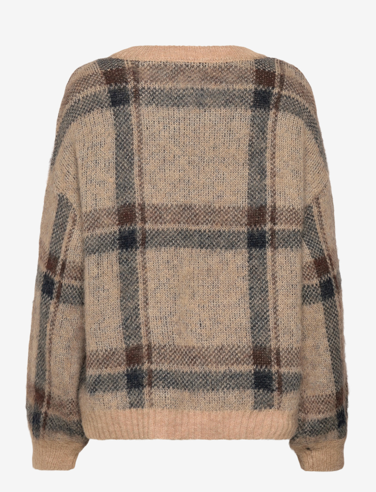 ONLY - ONLMARION LIFE LS O-NECK KNT - jumpers - humus - 1