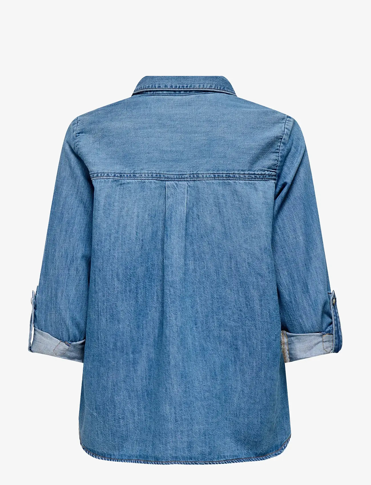 ONLY - ONLYASMIN SHIRT L/S DNM AKM NOOS - denimskjorter - medium blue denim - 2
