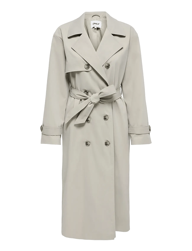 ONLY - ONLDISA LIFE LONG TRENCHCOAT CC OTW - trenchcoats - island fossil - 1