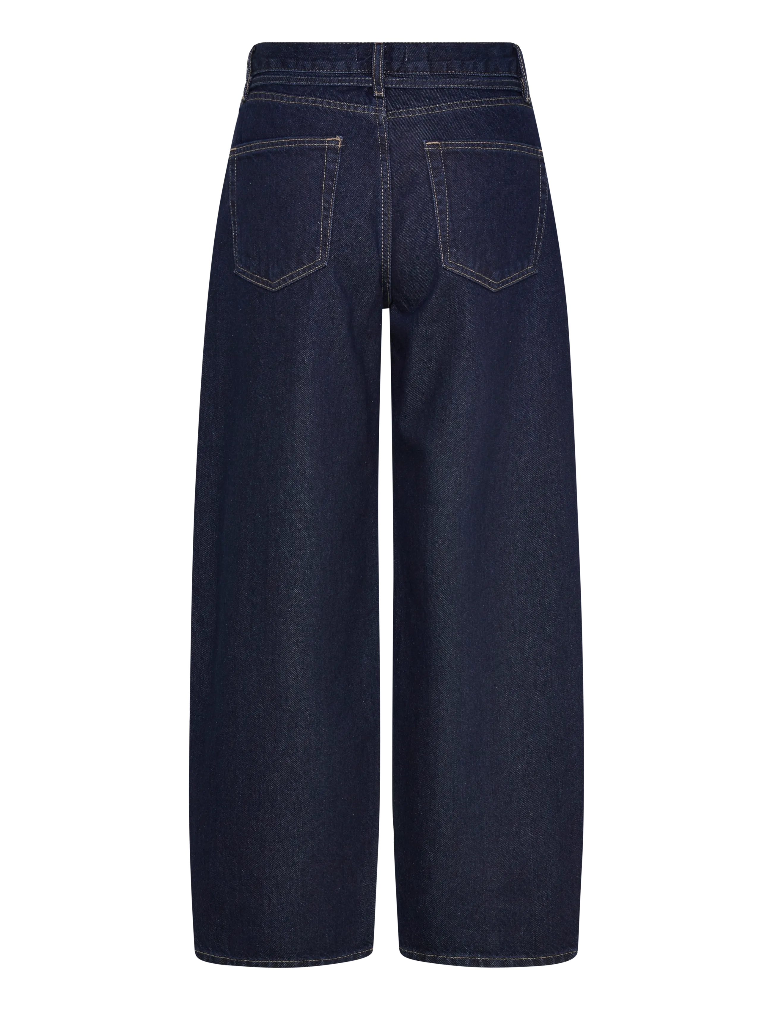ONLY - ONLGIANNA MW STRAIGHT DNM DOT630 NOOS - barrel jeans - dark blue denim - 1