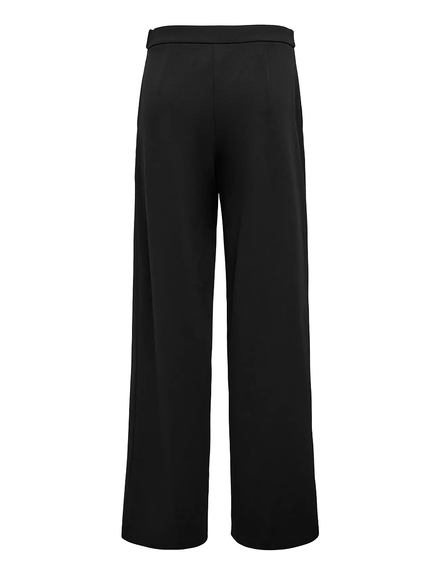 ONLY - ONLGALA LIFE HW BELT WIDE PANT PNT - wijde broeken - black - 2