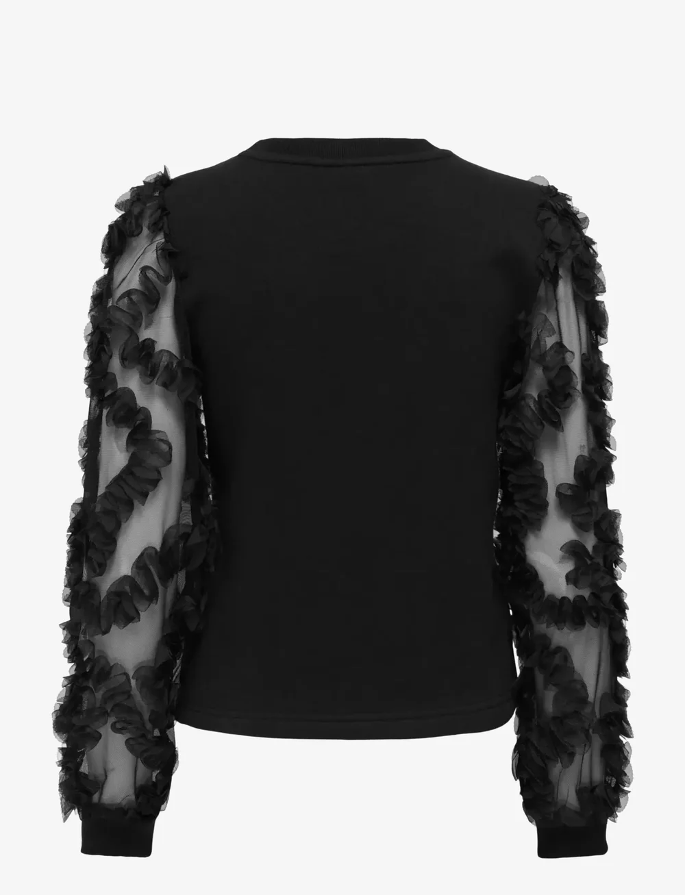 ONLY - ONLLAVIN L/S O-NECK MIX SWT - alltags-style - black - 2