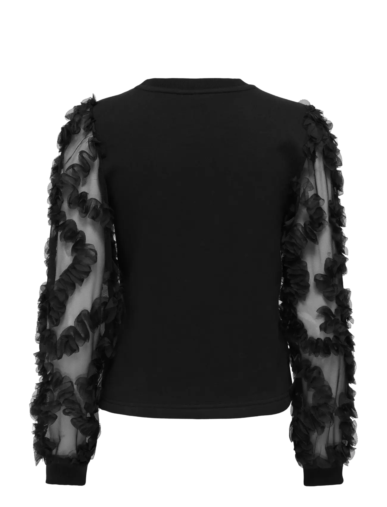 ONLY - ONLLAVIN L/S O-NECK MIX SWT - black - 2
