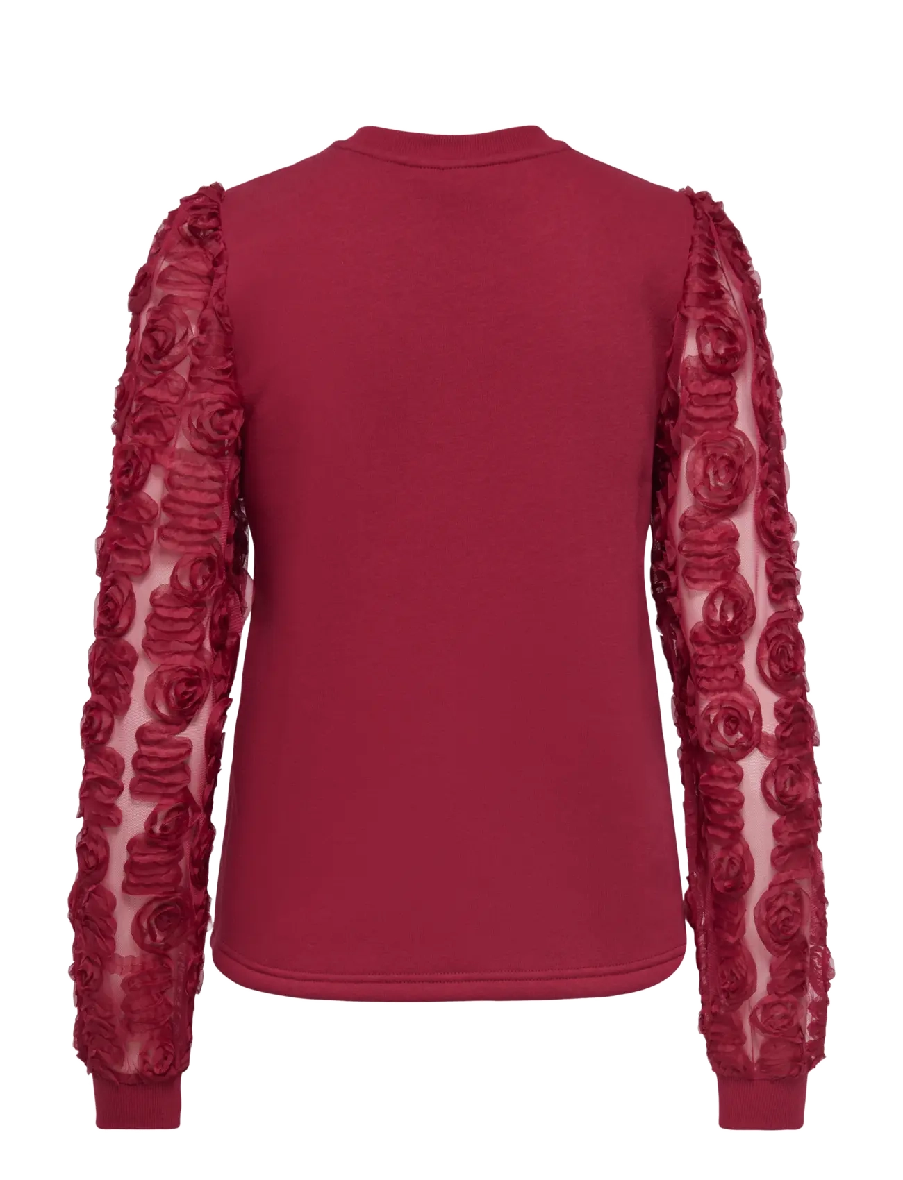 ONLY - ONLLAVIN L/S O-NECK MIX SWT - everyday style - rumba red - 1