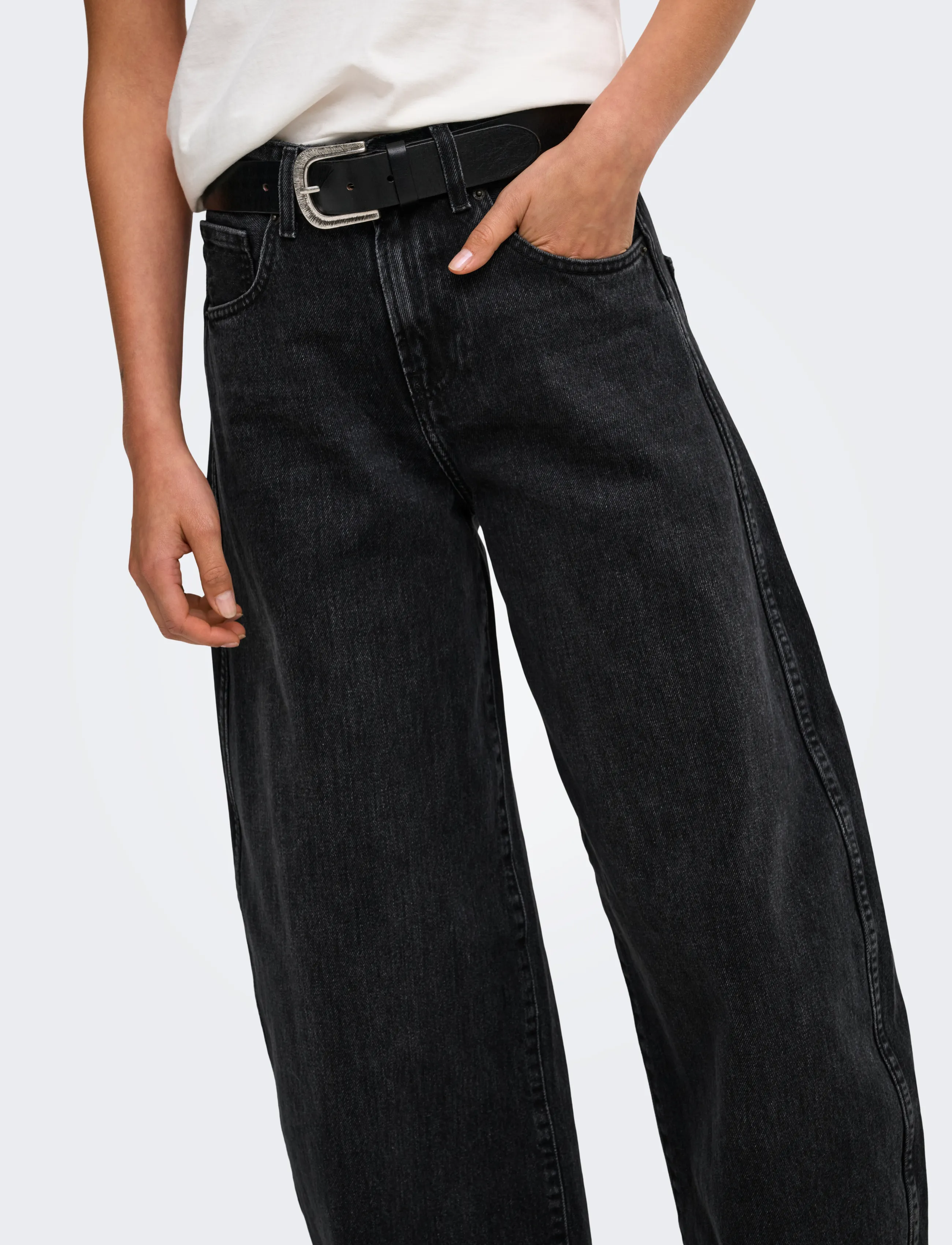 ONLY Onltaylor Hw Barrel Dnm Tai688 jeans dam – bild 5