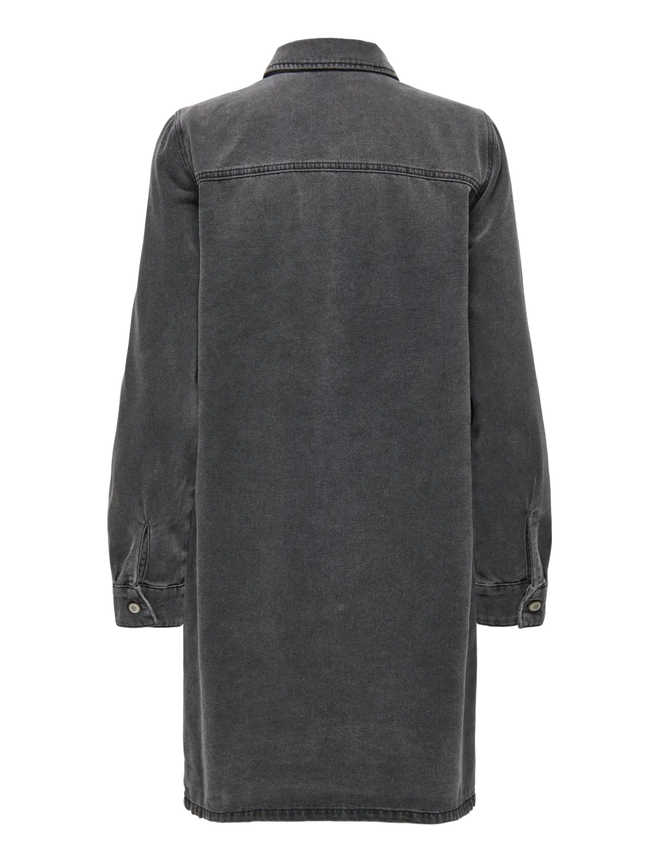 ONLY - ONLLISA L/S DNM DRESS GUA - skjortekjoler - washed black - 2