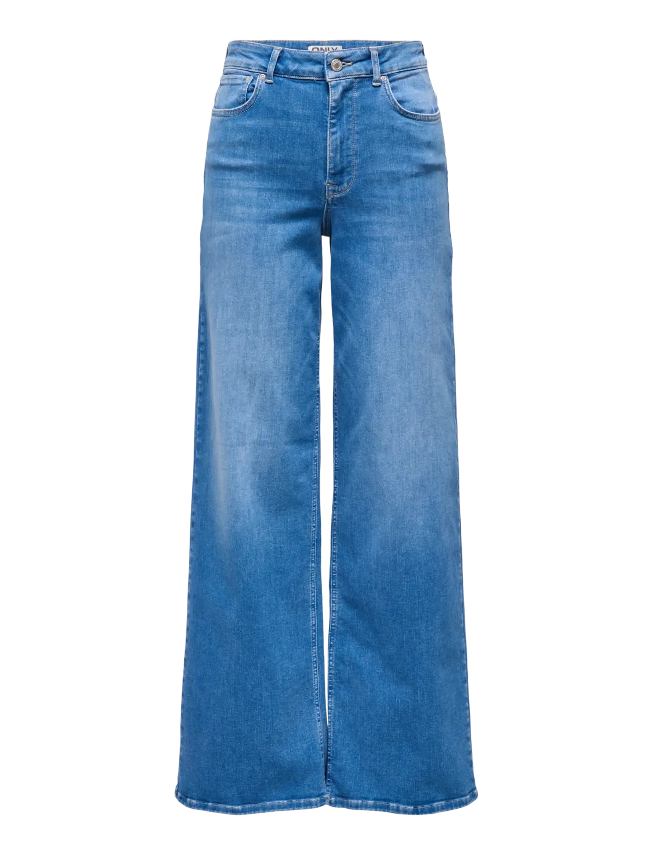 ONLY ONLMADISON BLUSH HW WIDE DNM REA262 NOOS - Brede jeans - SPECIAL BRIGHT BLUE DENIM / blue