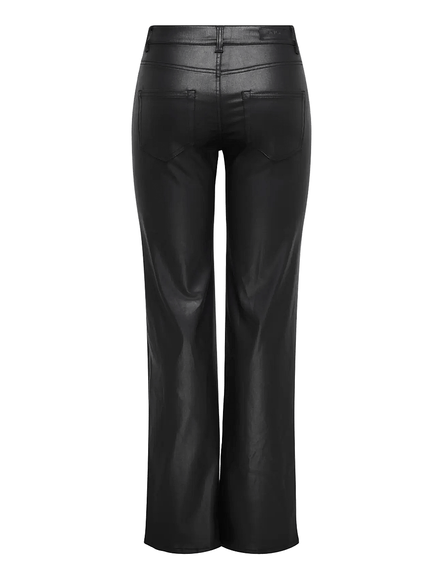 ONLY - ONLBLUSH MD COAT STRAIGHT DNM GUA576 - gerade jeans - black denim - 2