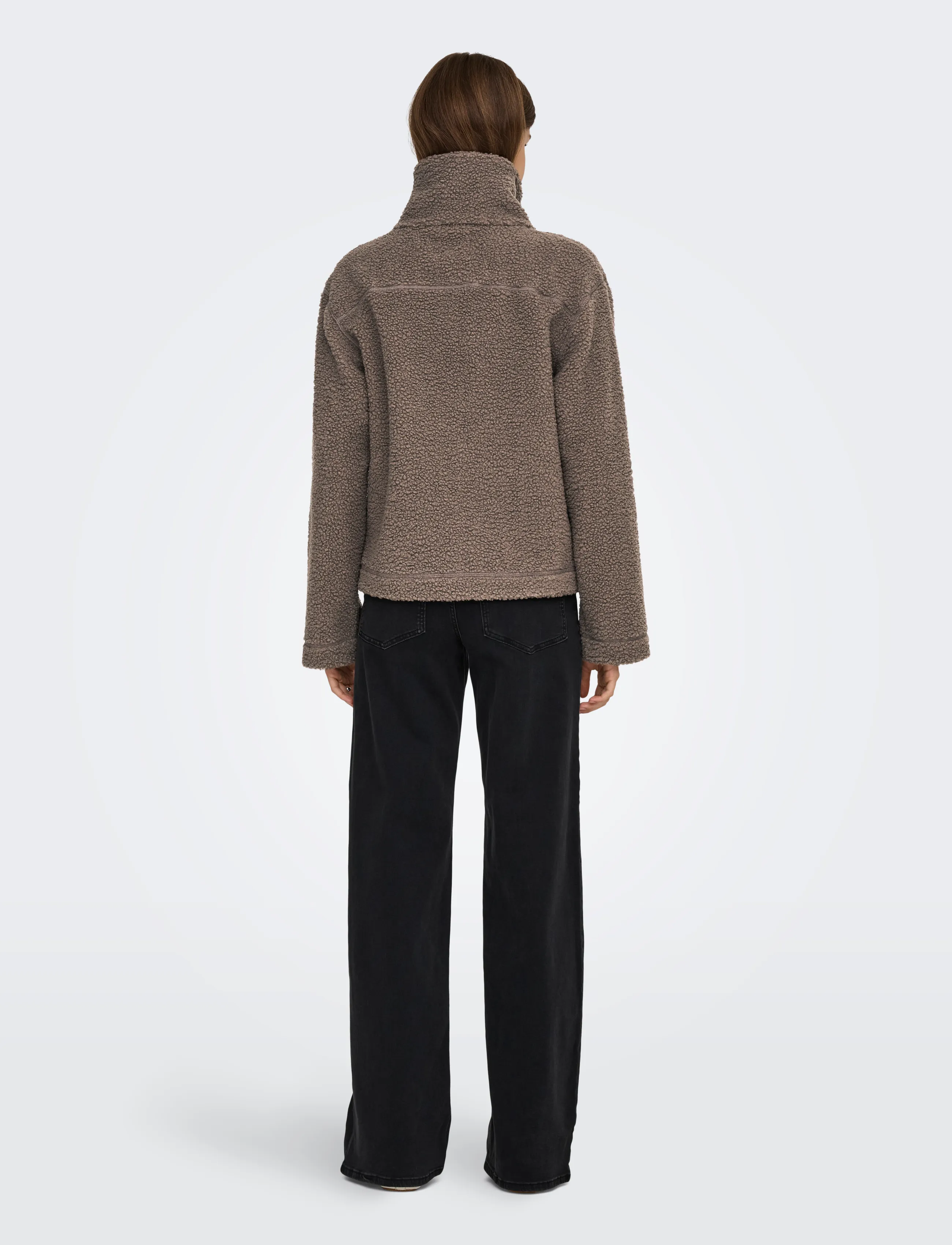 ONLY - ONLMEGAN TEDDY JACKET OTW NOOS - faux fur jakker - walnut - 3
