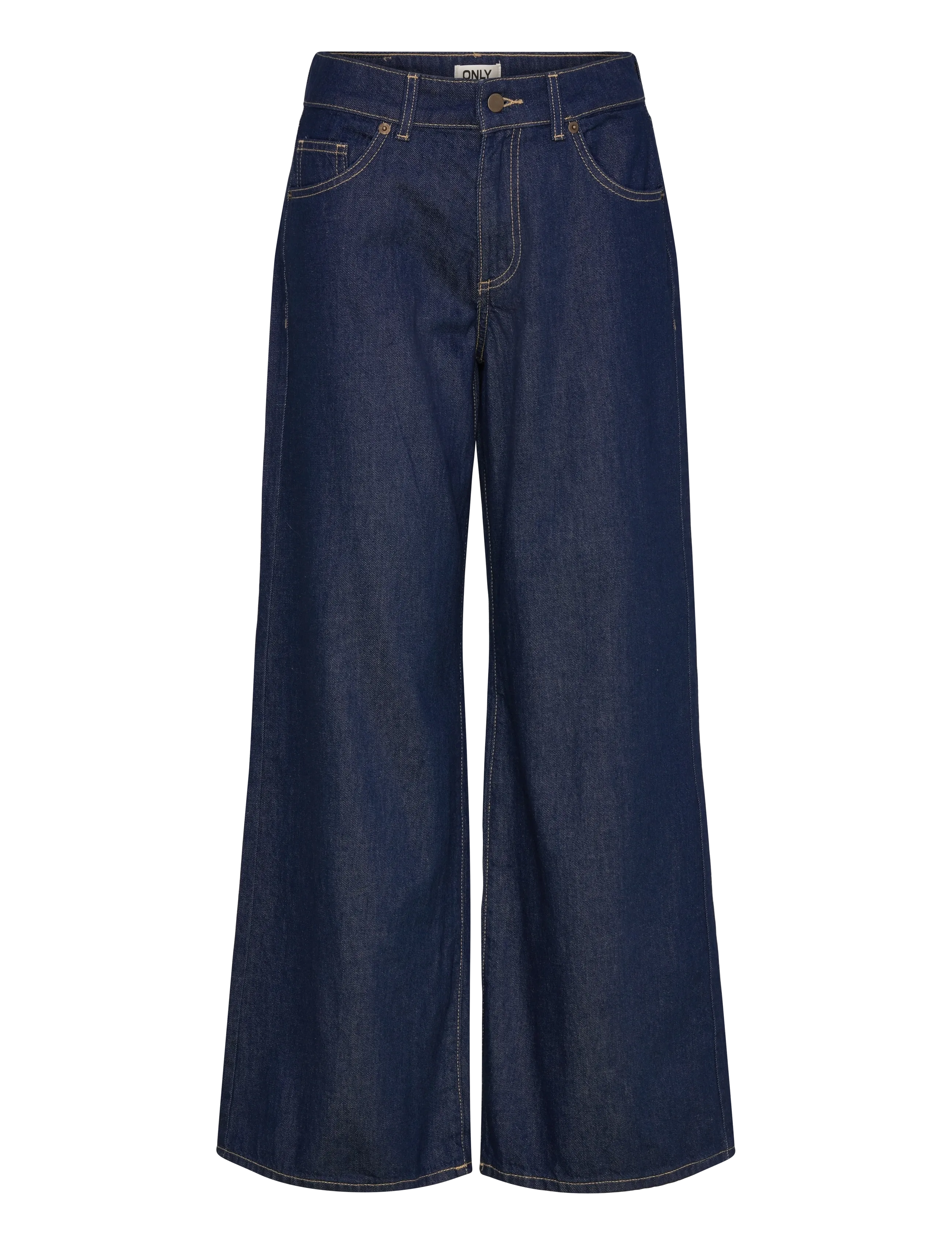 ONLY ONLSADIE REG WIDE DNM GEN - Teksad - MEDIUM BLUE DENIM / navy