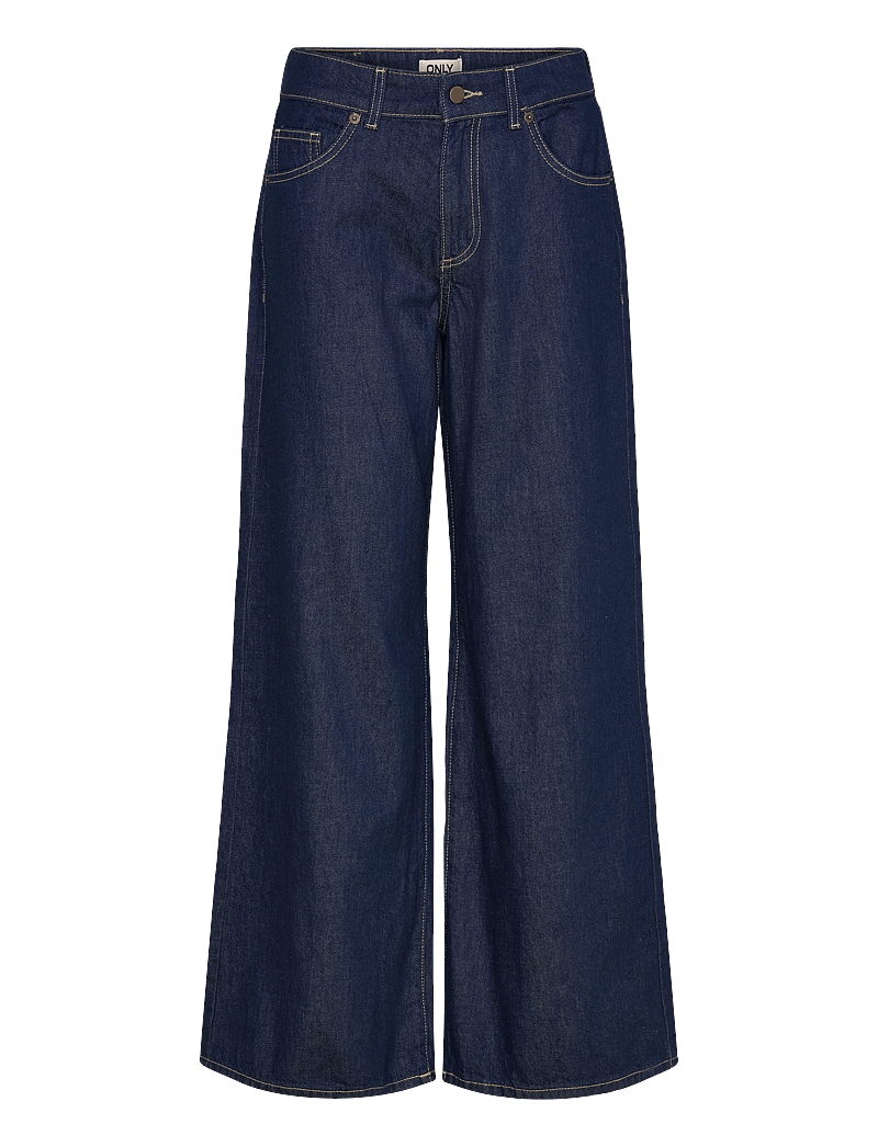 ONLY - ONLSADIE REG WIDE DNM GEN - hosen mit weitem bein - medium blue denim - 1