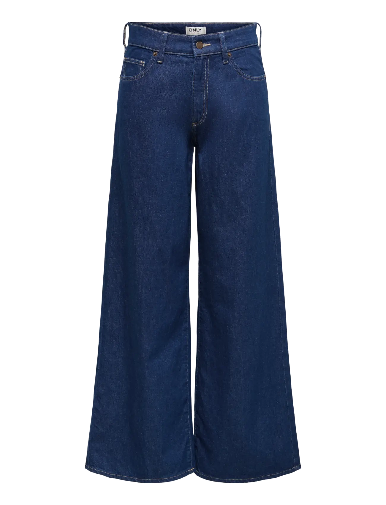 ONLY - ONLSADIE REG WIDE DNM GEN - laia säärega teksad - medium blue denim - 1