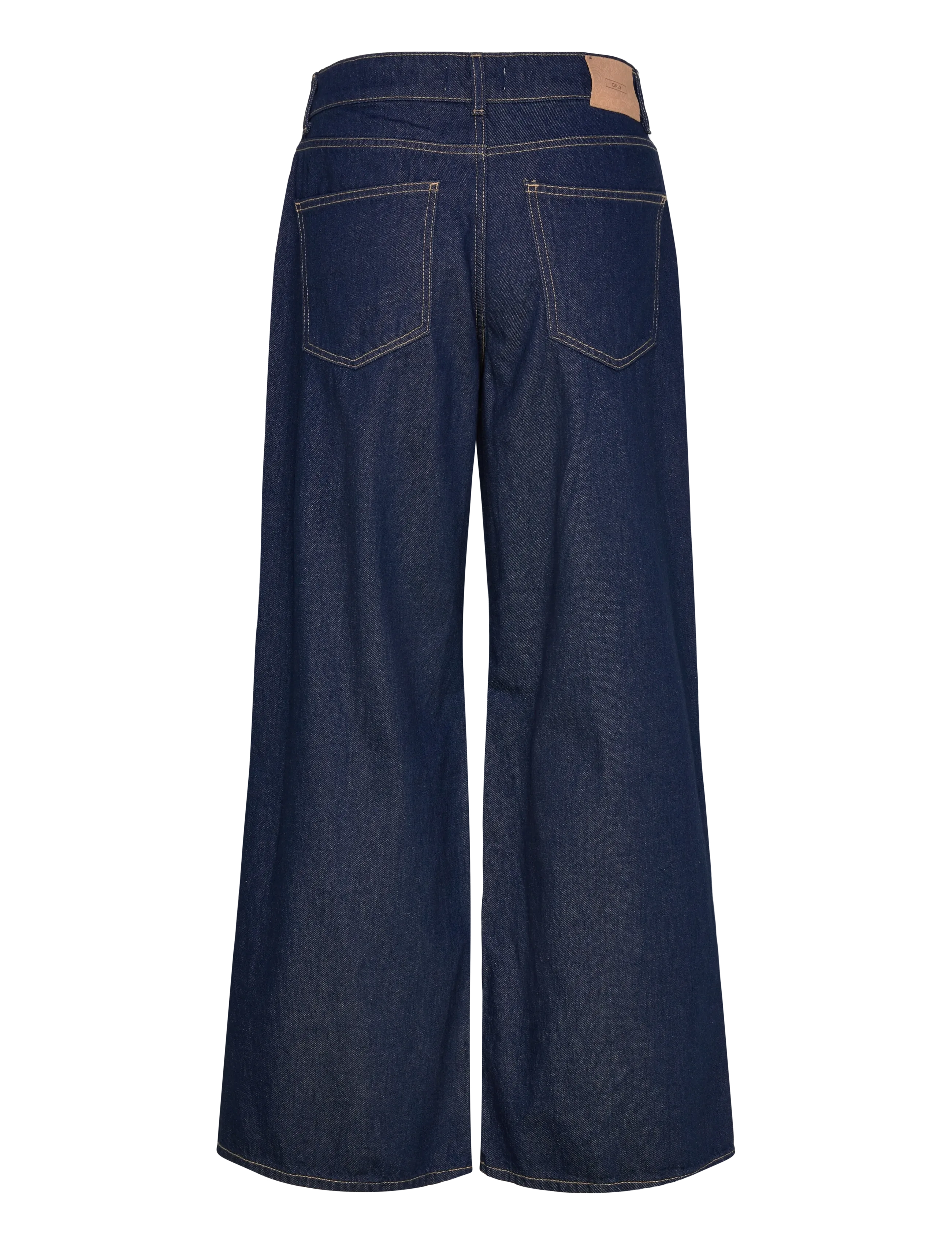 ONLY - ONLSADIE REG WIDE DNM GEN - hosen mit weitem bein - medium blue denim - 2