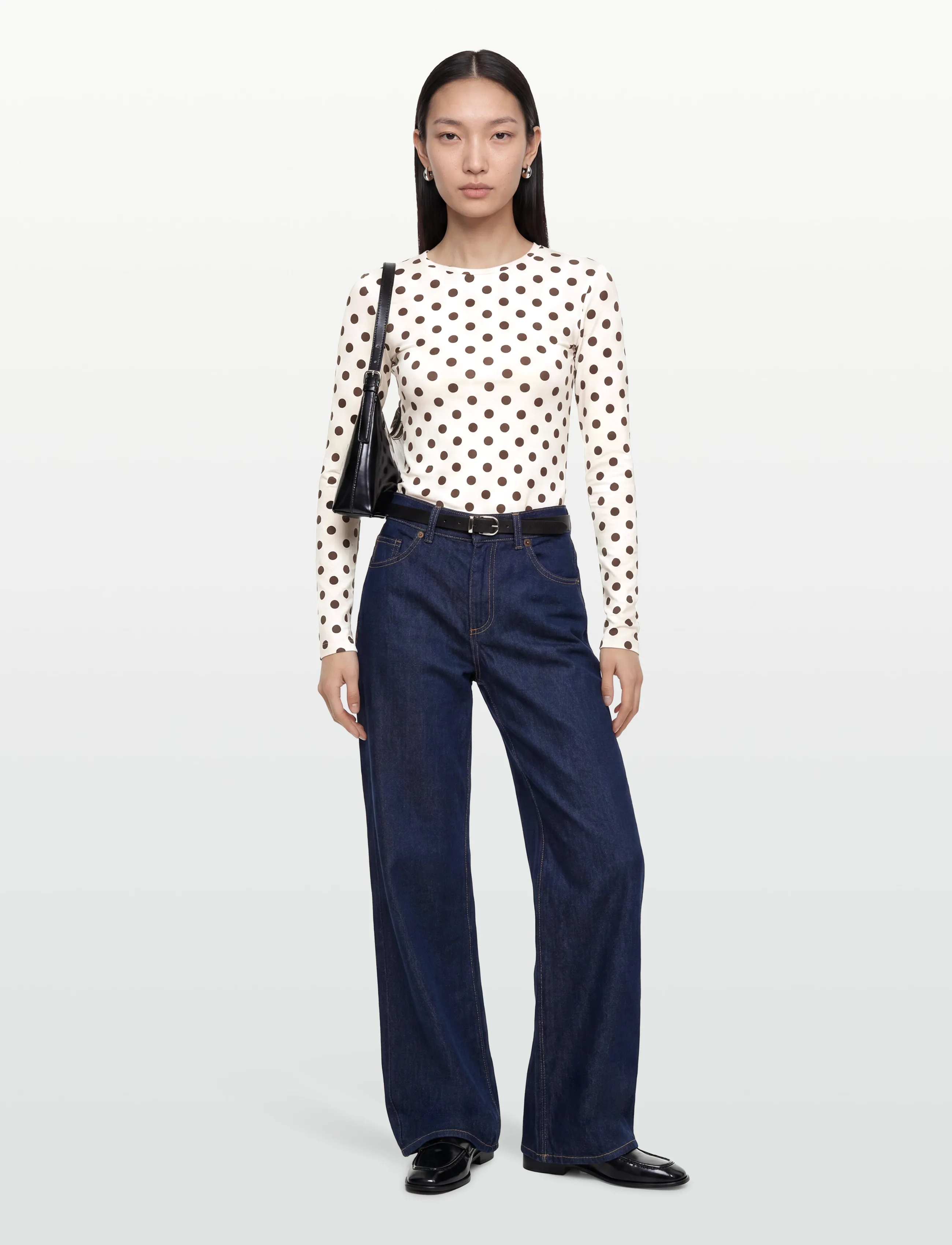 ONLY ONLSADIE REG WIDE DNM GEN - Kolekcijas - MEDIUM BLUE DENIM / navy