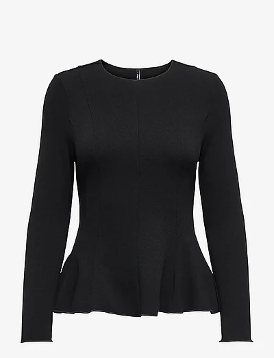ONLY ONLKENYA L/S PEPLUM TOP JRS -  - undefined / undefined