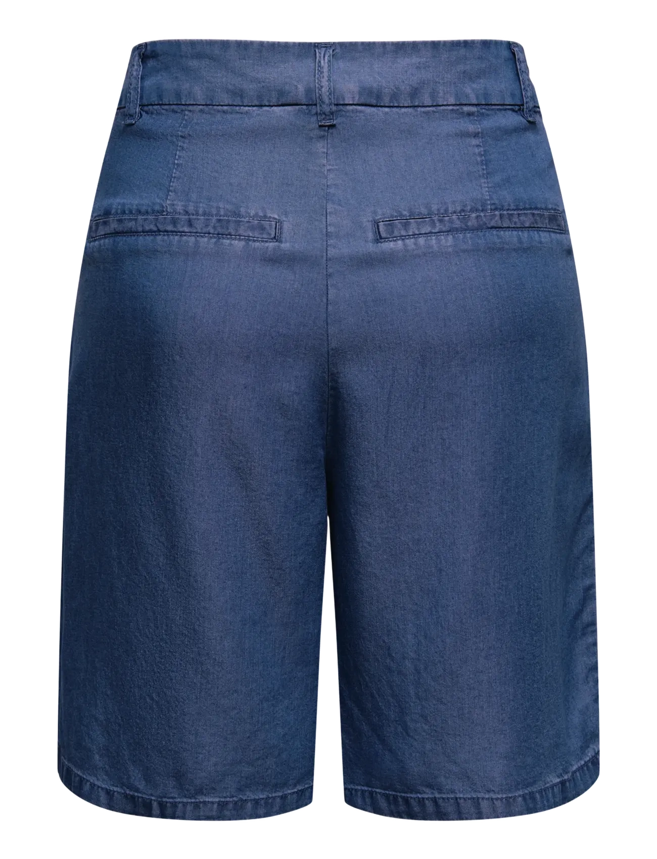 ONLY - ONLCHARIS LIFE BERMUDA SHORTS WVN CC - bermuda püksid - dark blue denim - 1