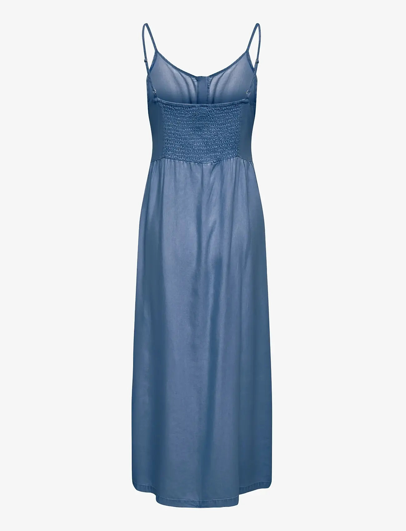 ONLY - ONLCHARIS LIFE LONG STRAP DRESS WVN CC - sommerkjoler - medium blue denim - 1