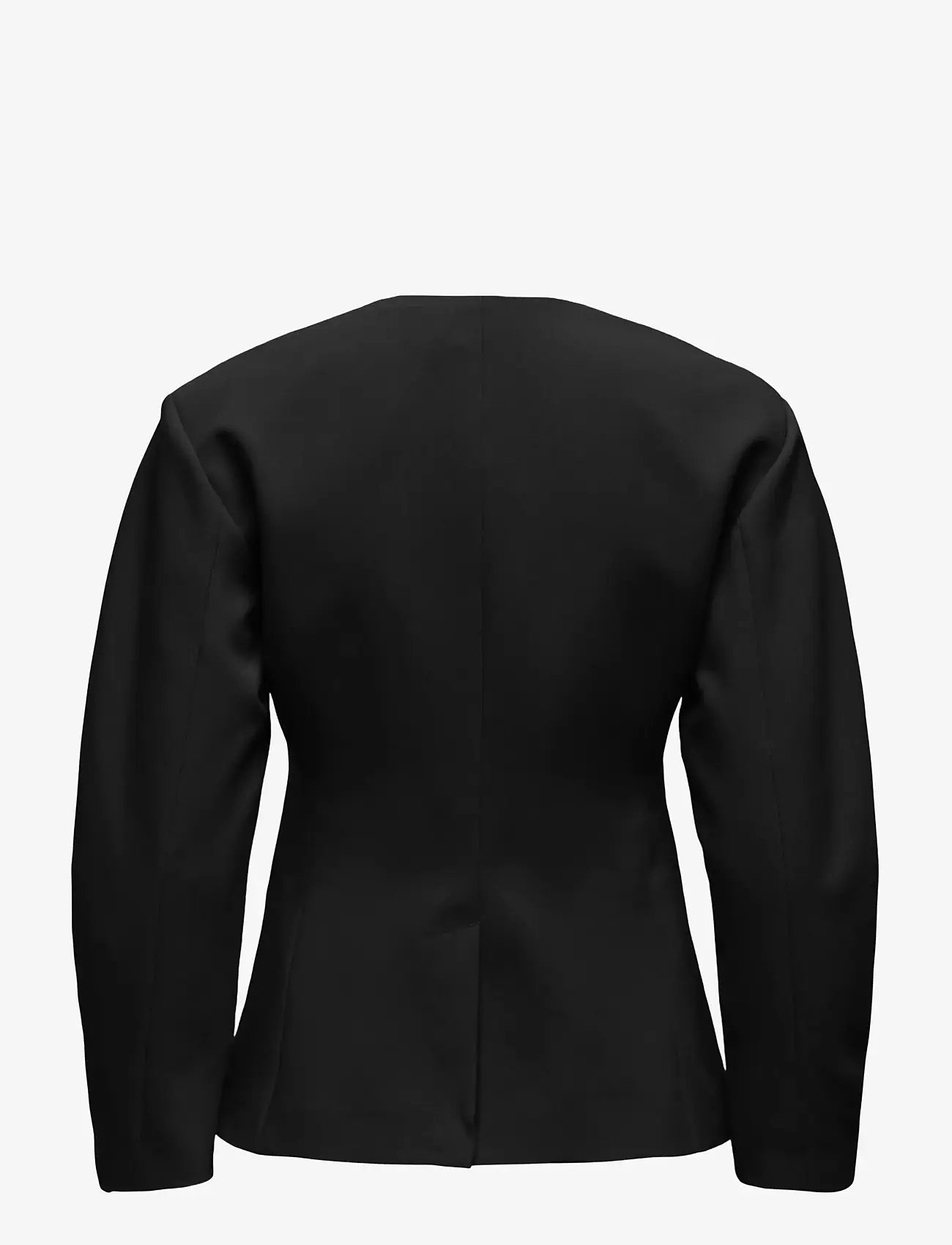 ONLY - ONLCASEY LIFE LS BALLON SL BLAZER CC TLR - enkeltradede blazere - black - 2