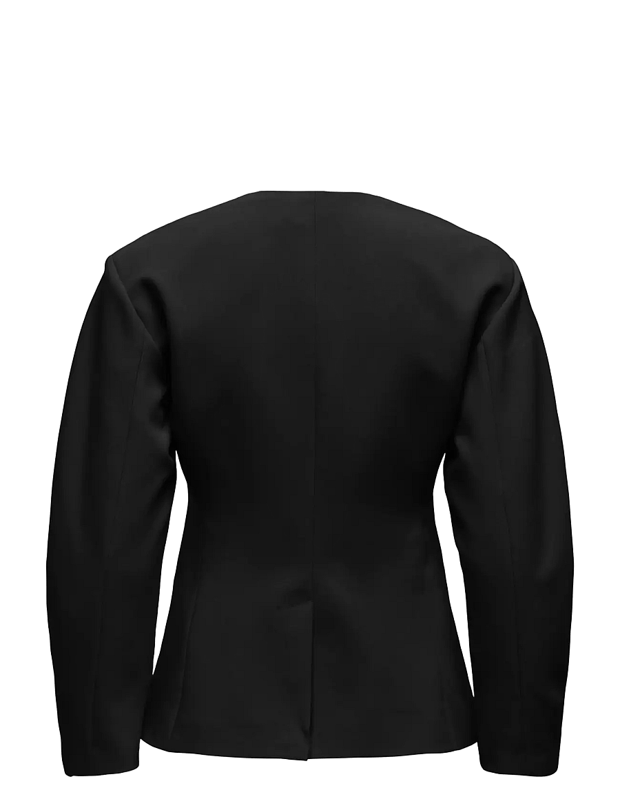 ONLY - ONLCASEY LIFE LS BALLON SL BLAZER CC TLR - einhnepptir jakkar - black - 2