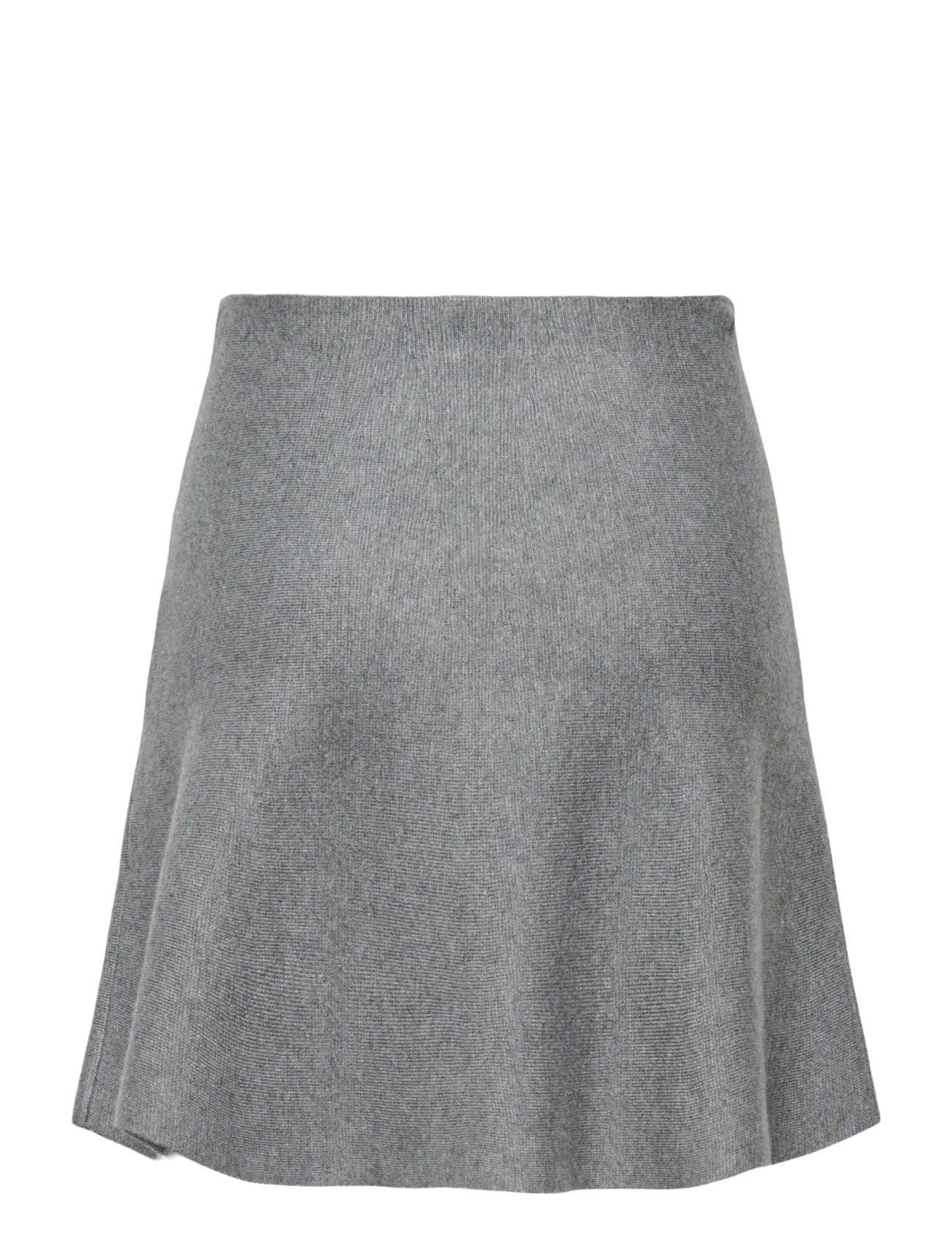 ONLY - ONLMELLII SHORT SKIRT KNT - stickade kjolar - medium grey melange - 2