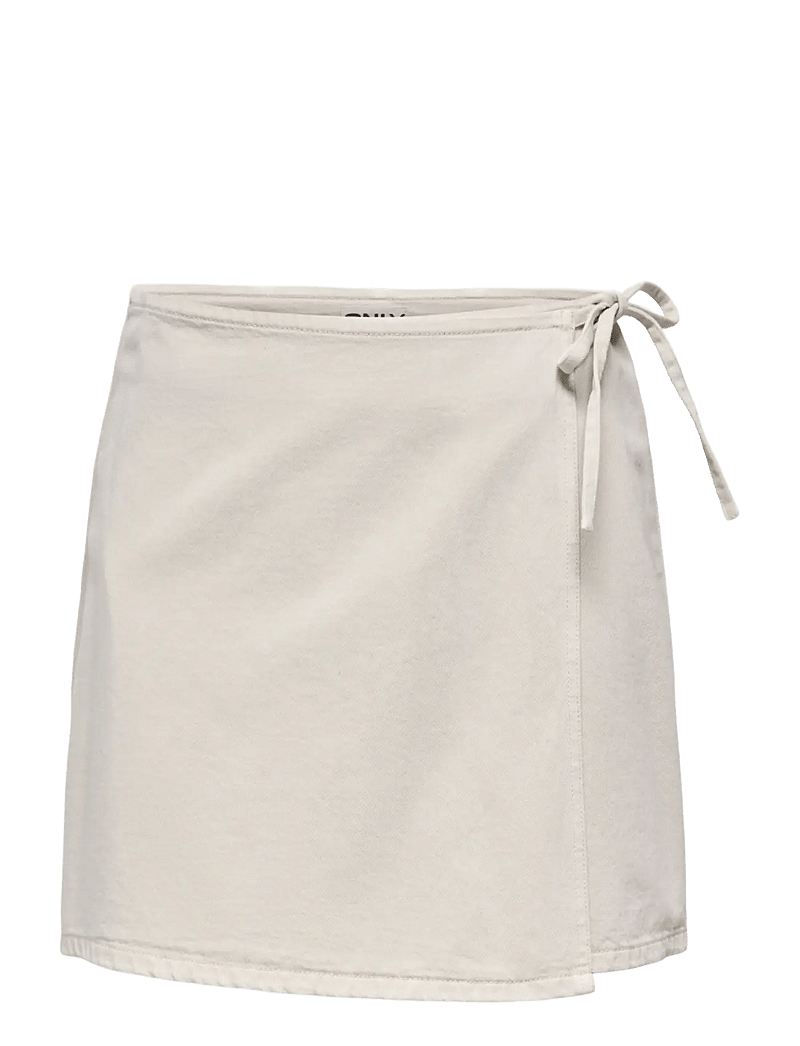 ONLY - ONLNOELLE-SILLA WRAP SKIRT CC PNT - slå-om-nederdele - pumice stone - 1