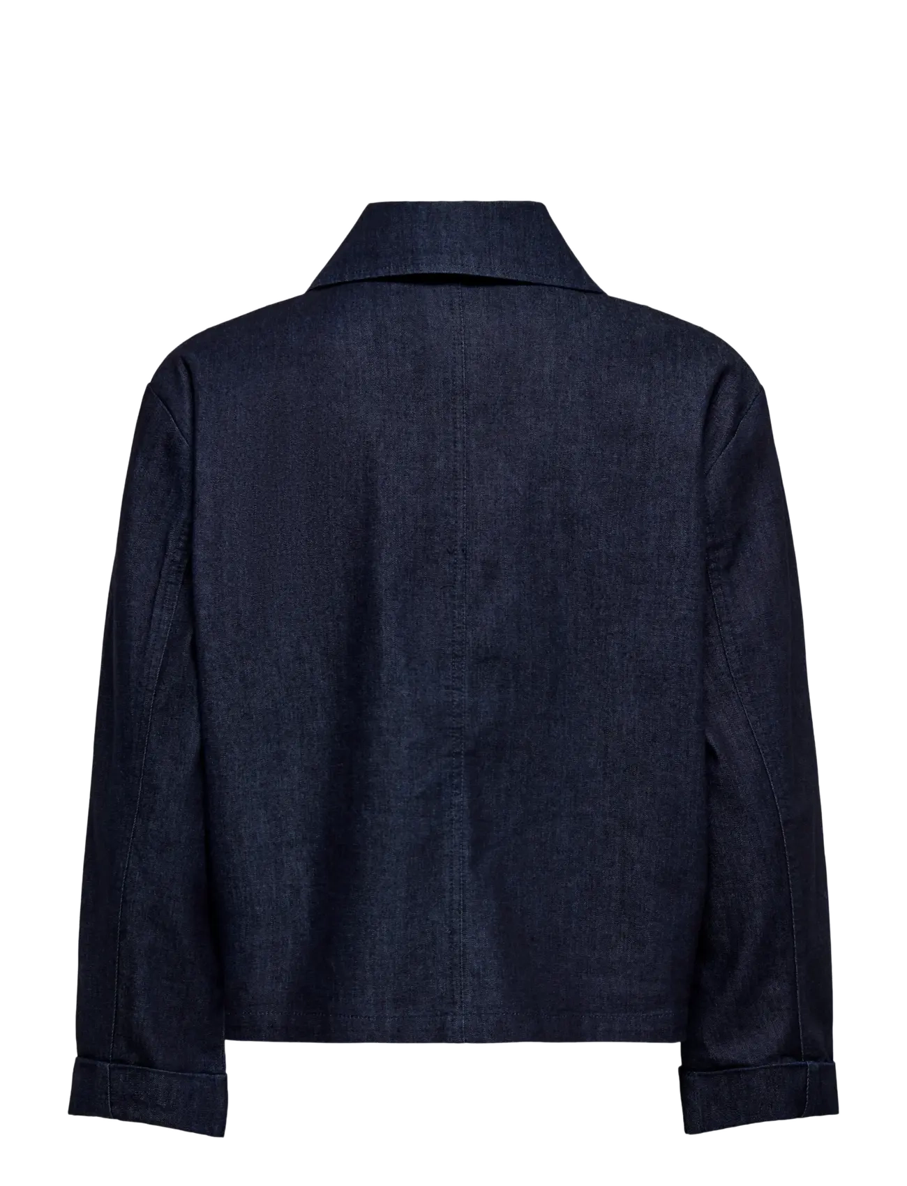 ONLY - ONLASHBY LS SHIRT JACKET DNM QYT - frühlingsjacken - dark blue denim - 1