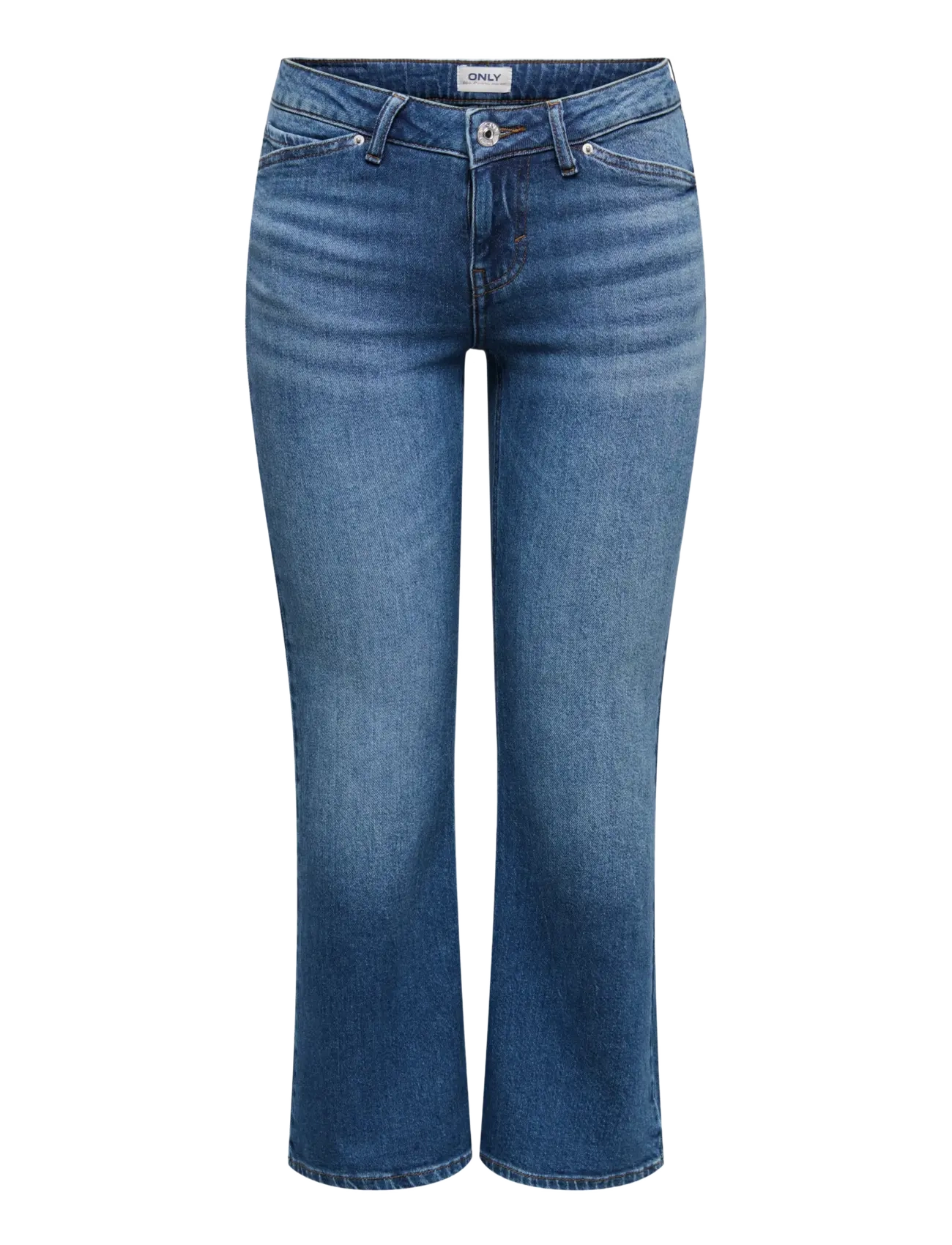 ONLY ONLSAGE LW KICKFLARE DNM DNM TAI - Flared jeans - MEDIUM BLUE DENIM / blue