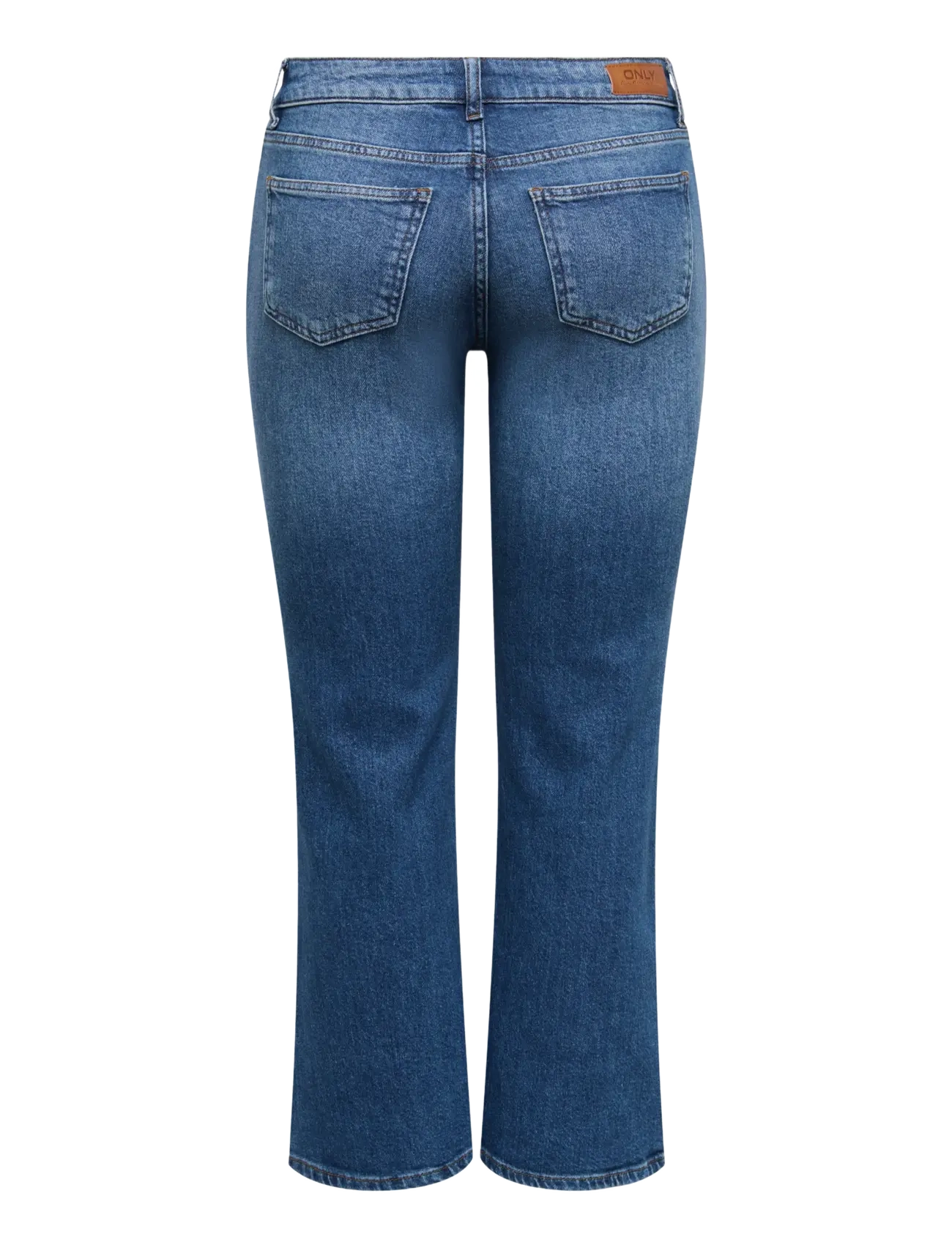 ONLY - ONLSAGE LW KICKFLARE DNM DNM TAI - flared jeans - medium blue denim - 2