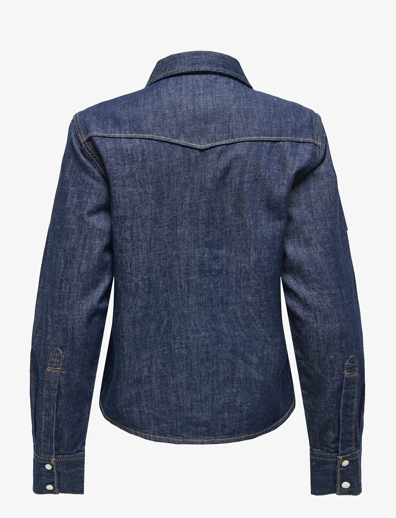 ONLY - ONLCHARLIZE LS DNM SHIRT AKM NOOS - denimskjorter - dark blue denim - 1